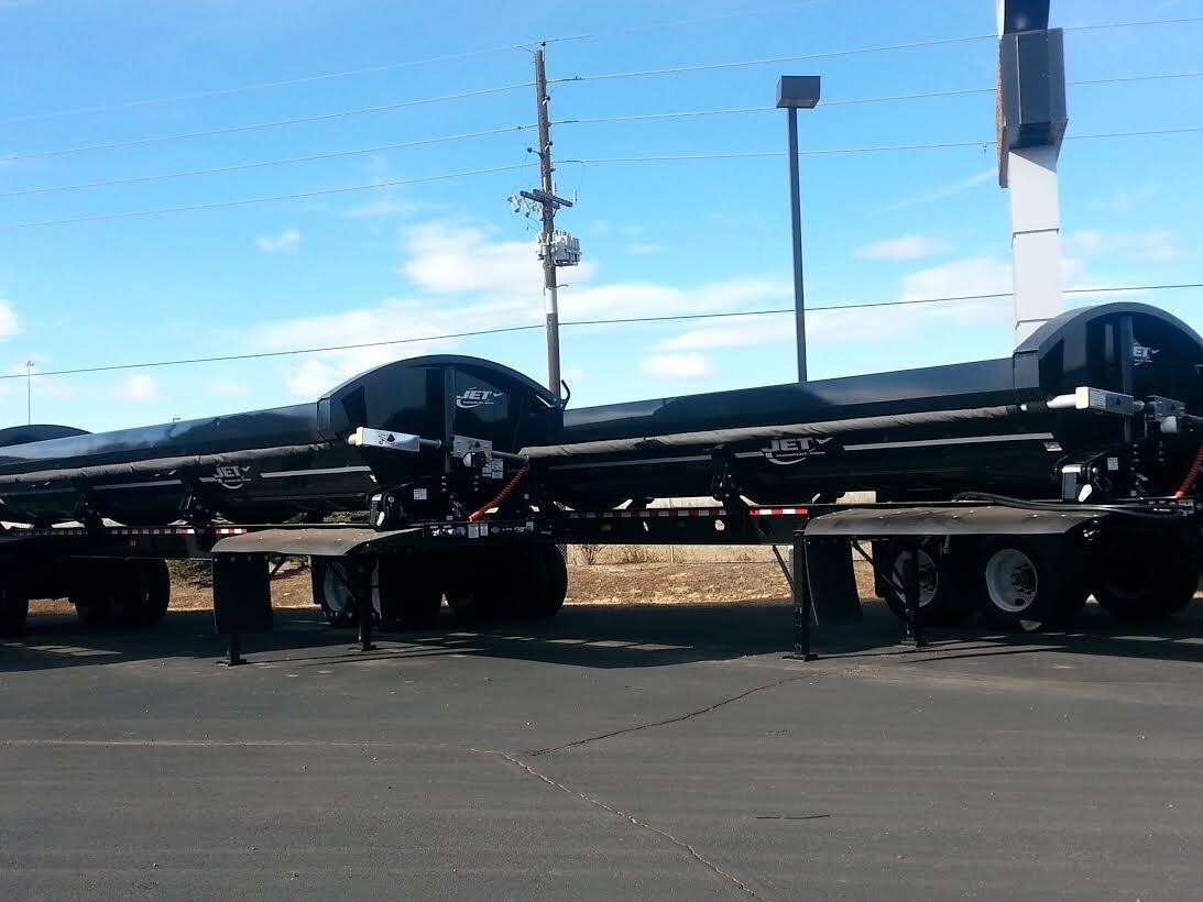 2023 JET JET Side Dump 40' Air Ride, 2 Way Valve, Electric TRAILER Side