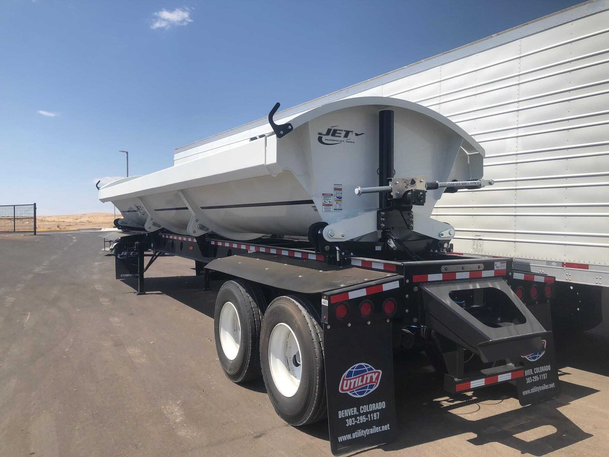 2024 JET JET 40' AIR RIDE SIDE DUMP, SMOOTHEST DUMP CYCLE I TRAILER