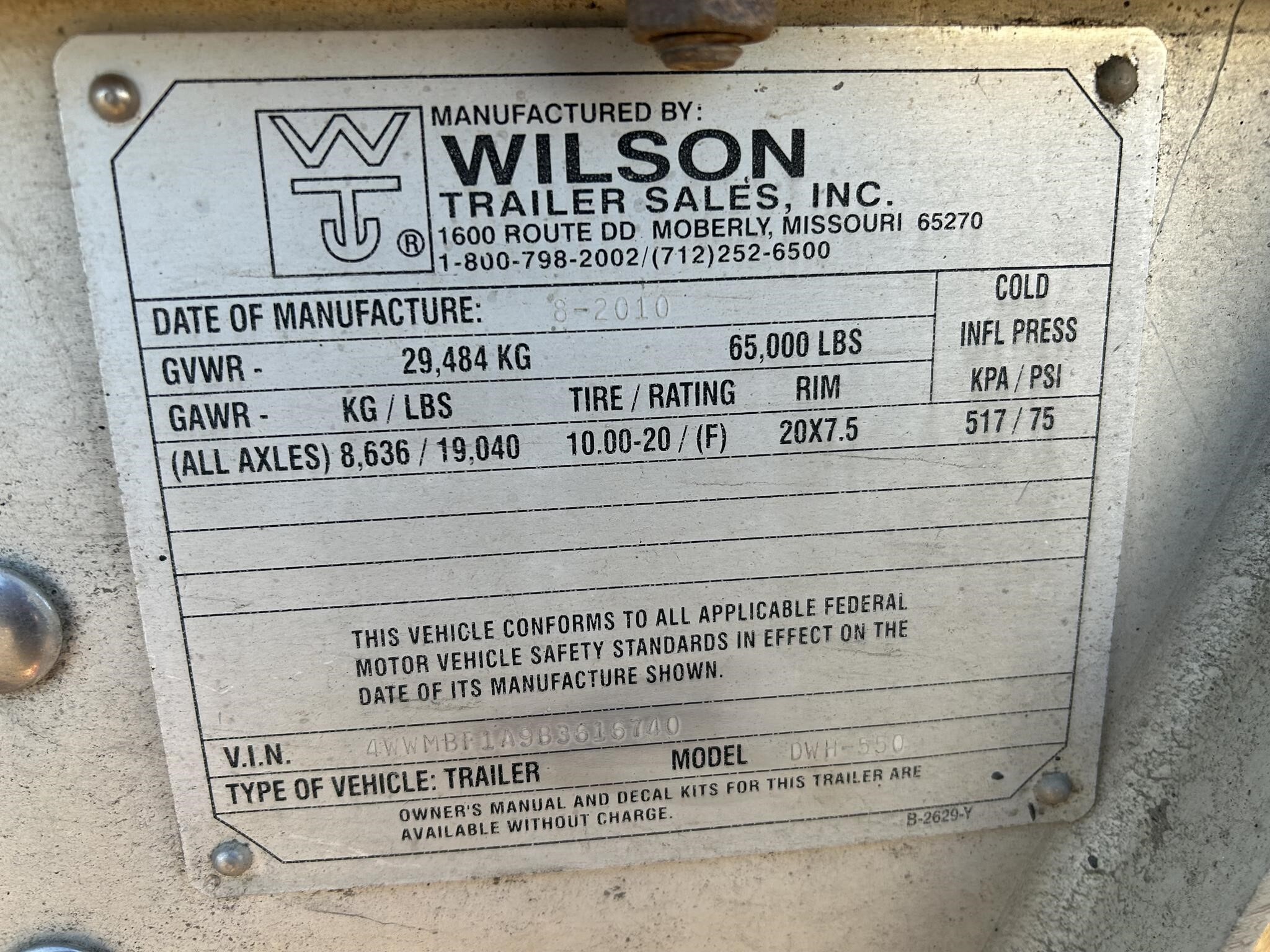 2011 Wilson