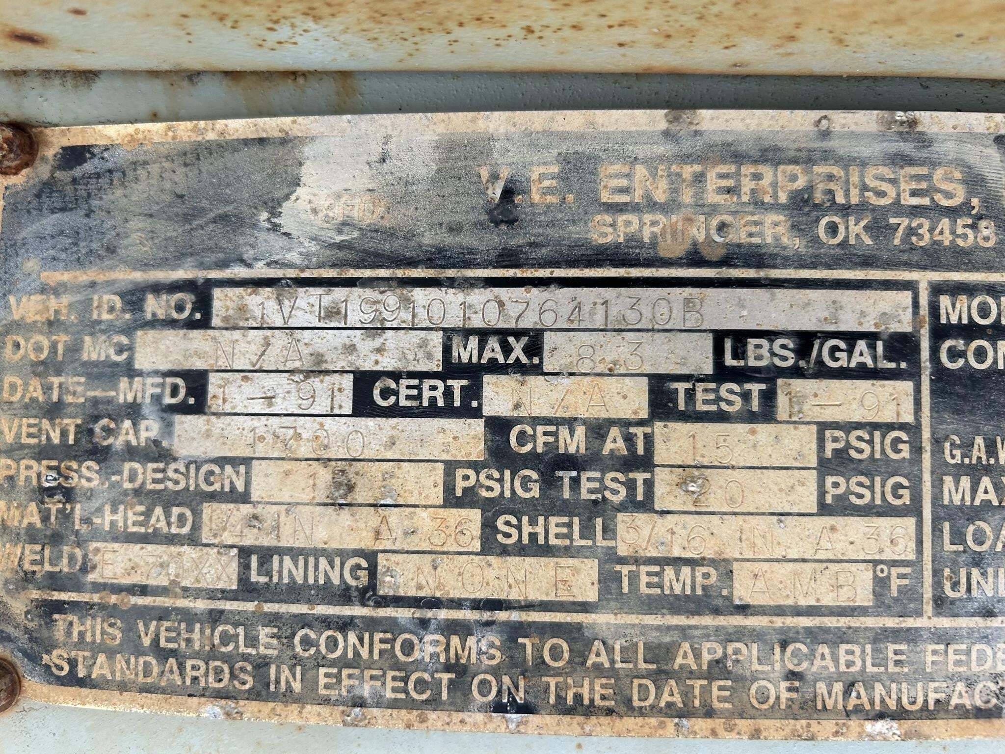 1991 VE Enterprises