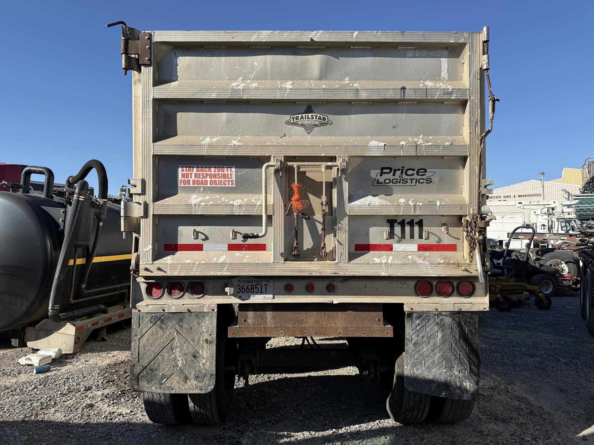 2016 Trailstar 39 ft end dump