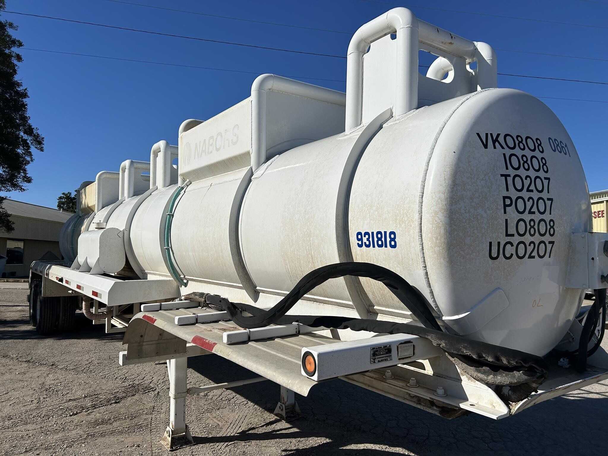 2007 Dragon 4000 gallon tank