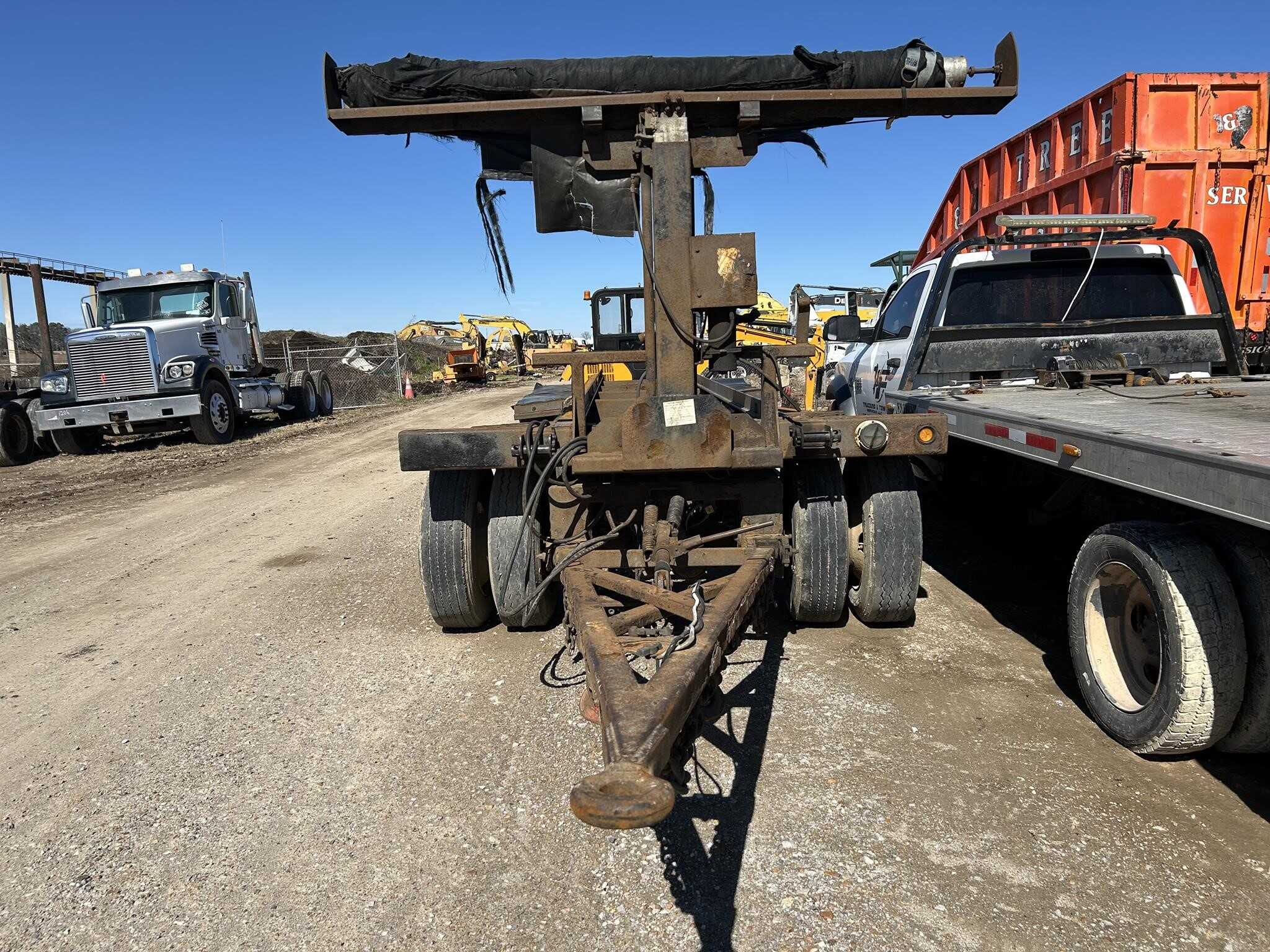 2009 Galbreath ap3a roll off trailer
