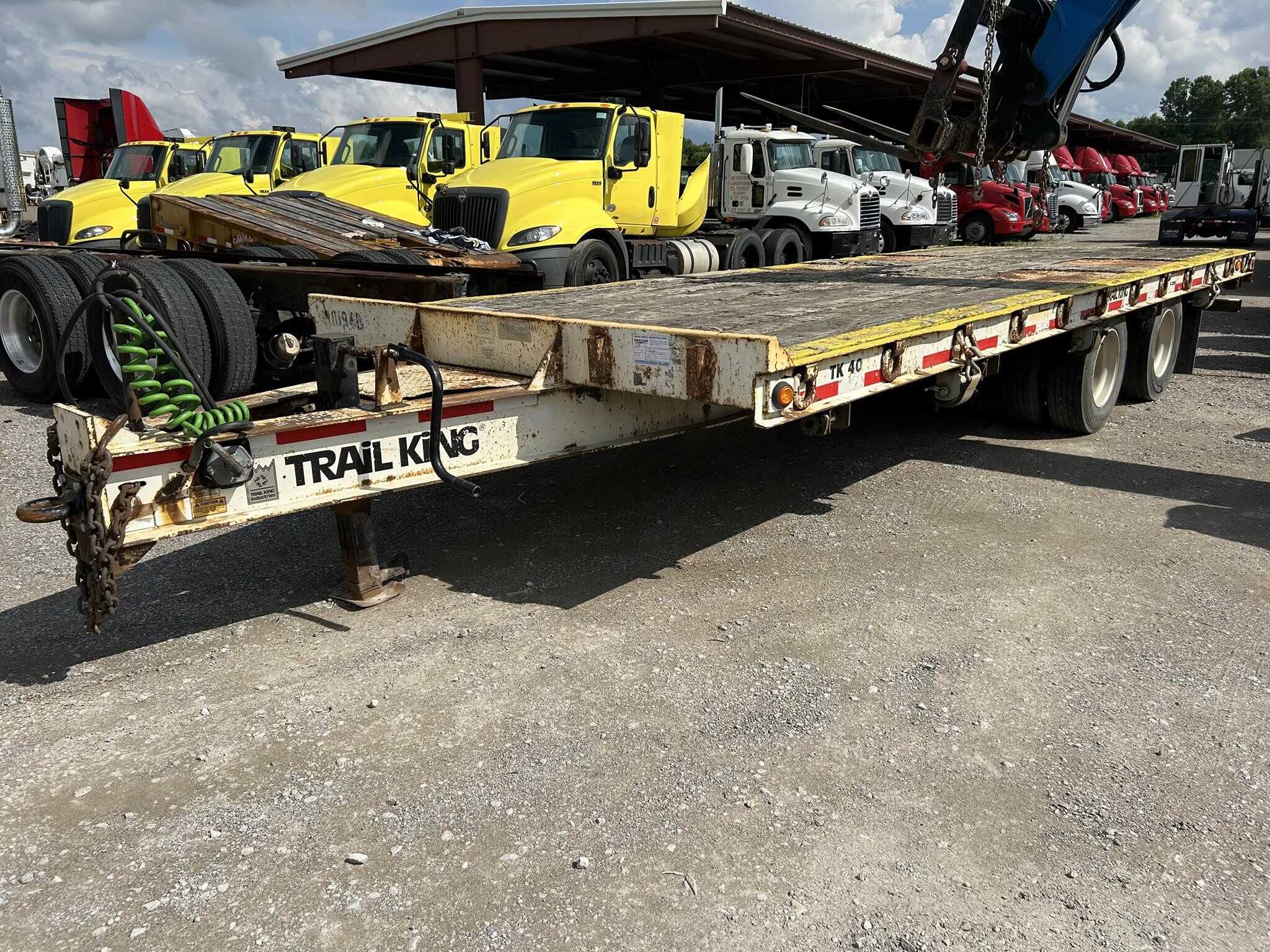 2013 Trail King 20 ton pintle