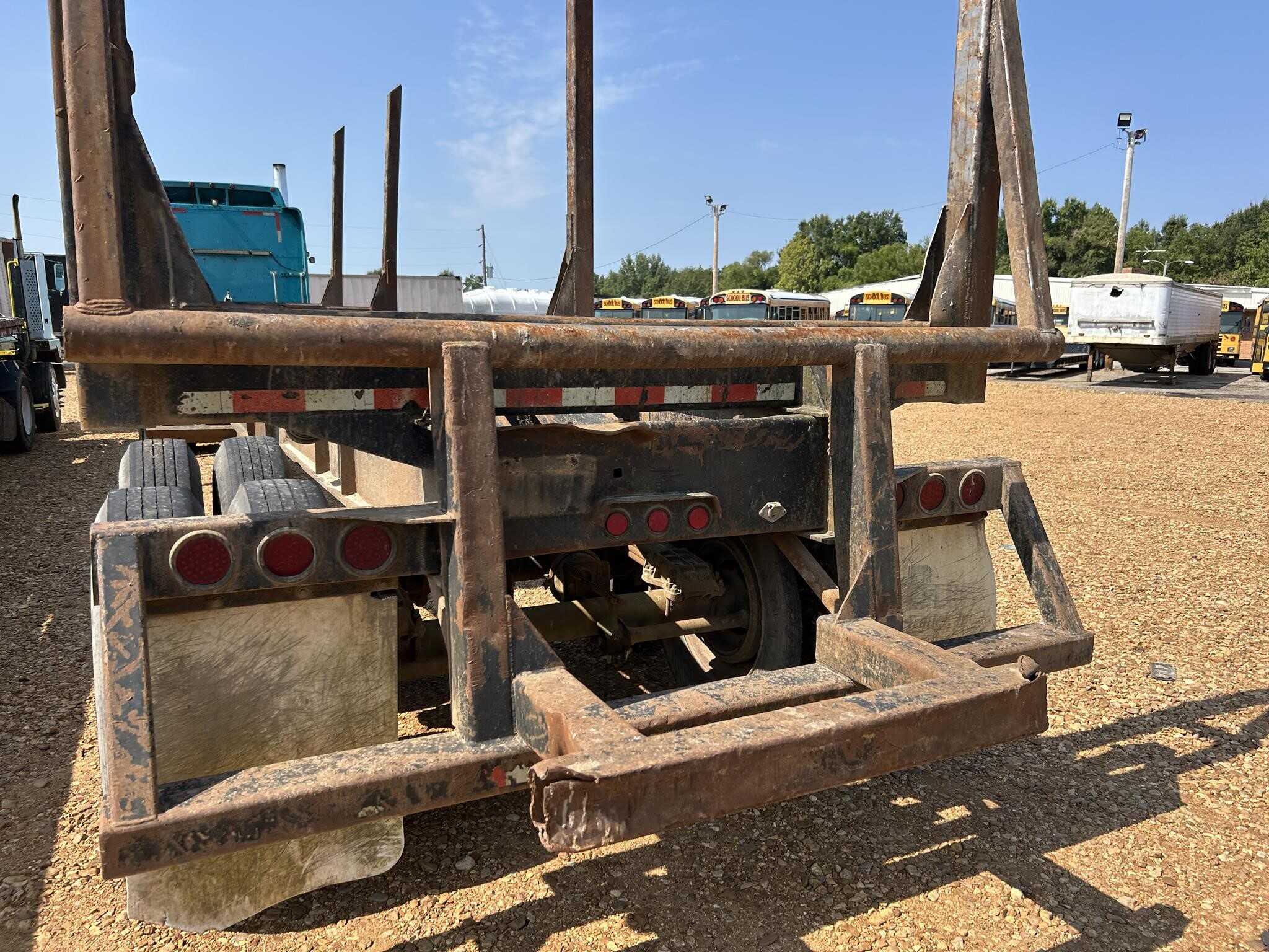 2004 Pitts 40 foot log trailer