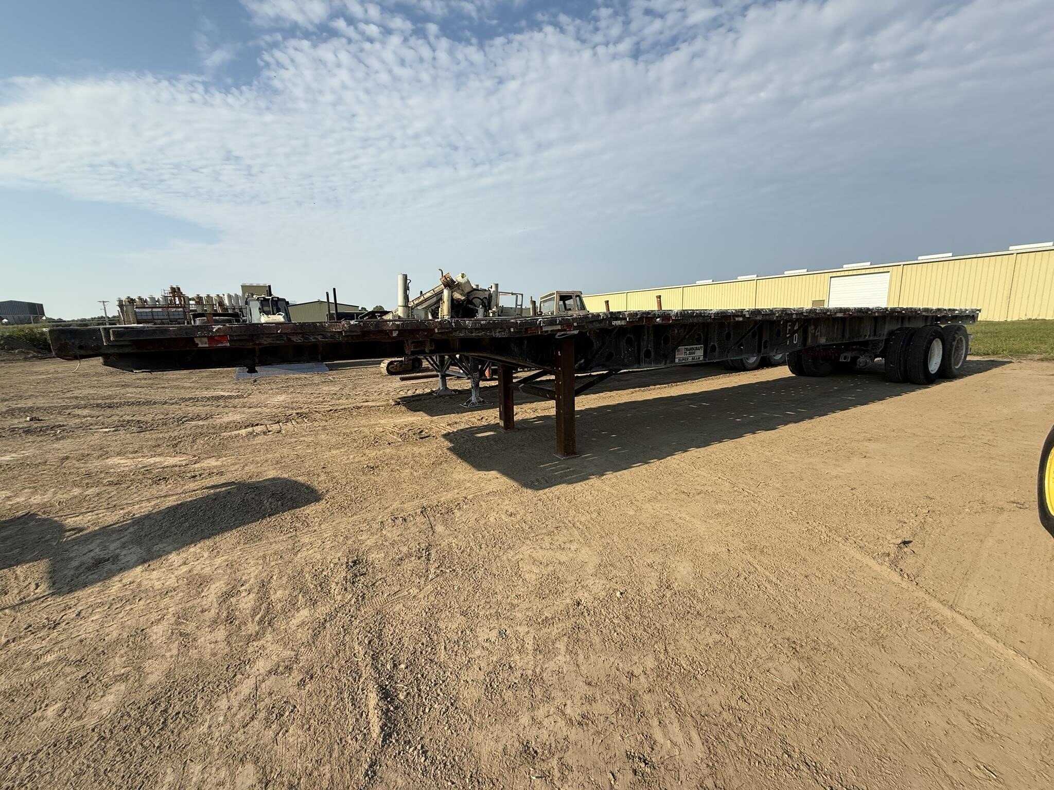 1995 Transcraft 45 ft flat bed