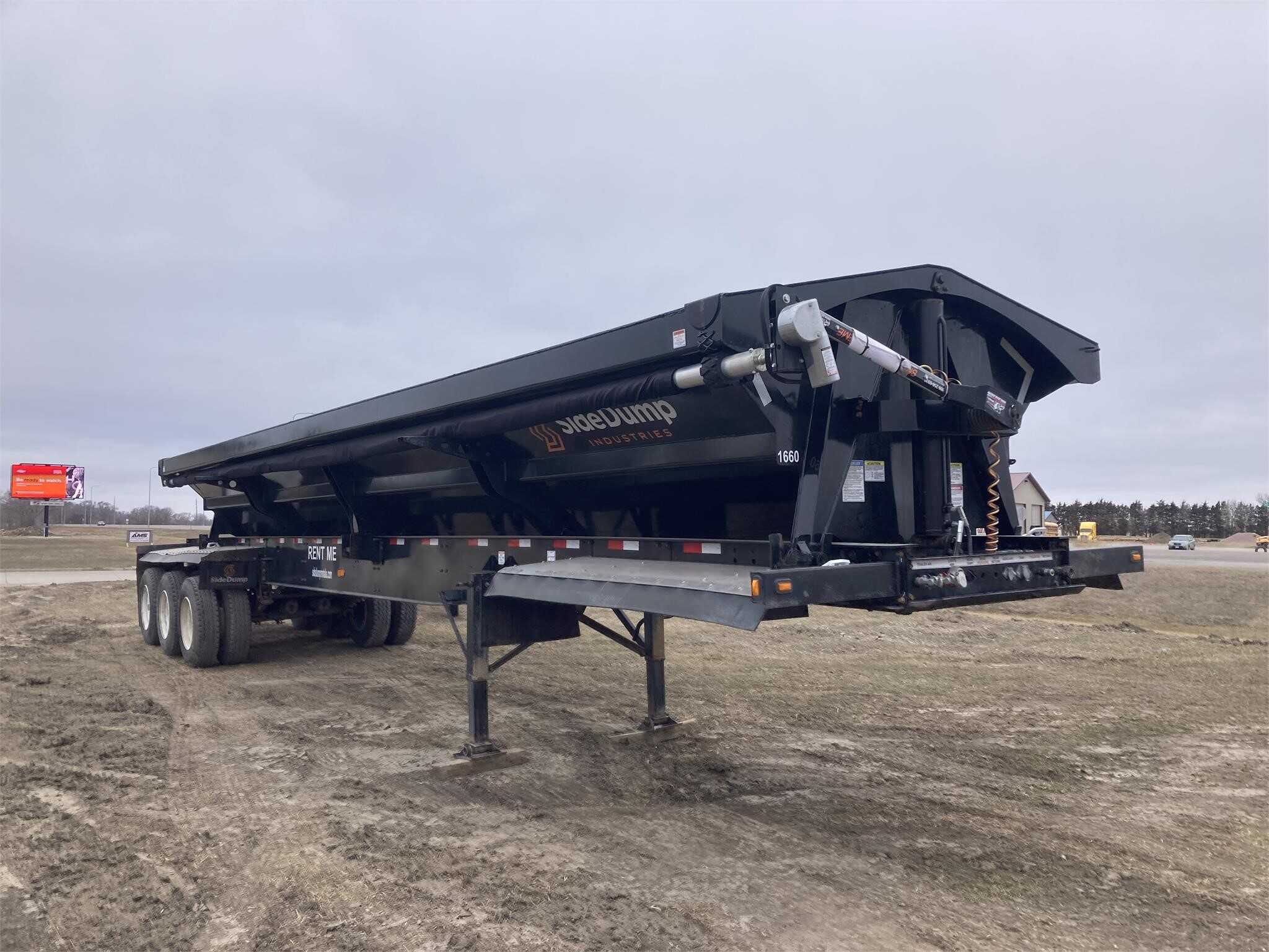 2024 Side Dump Industries 34 tri axle
