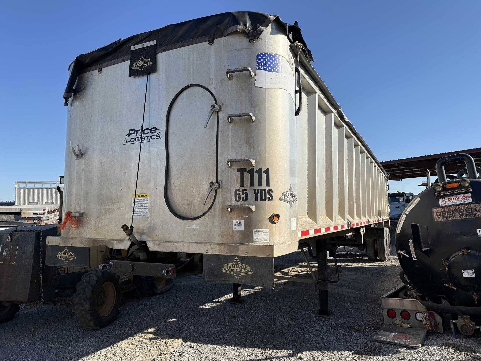 2016 Trailstar 39 ft end dump