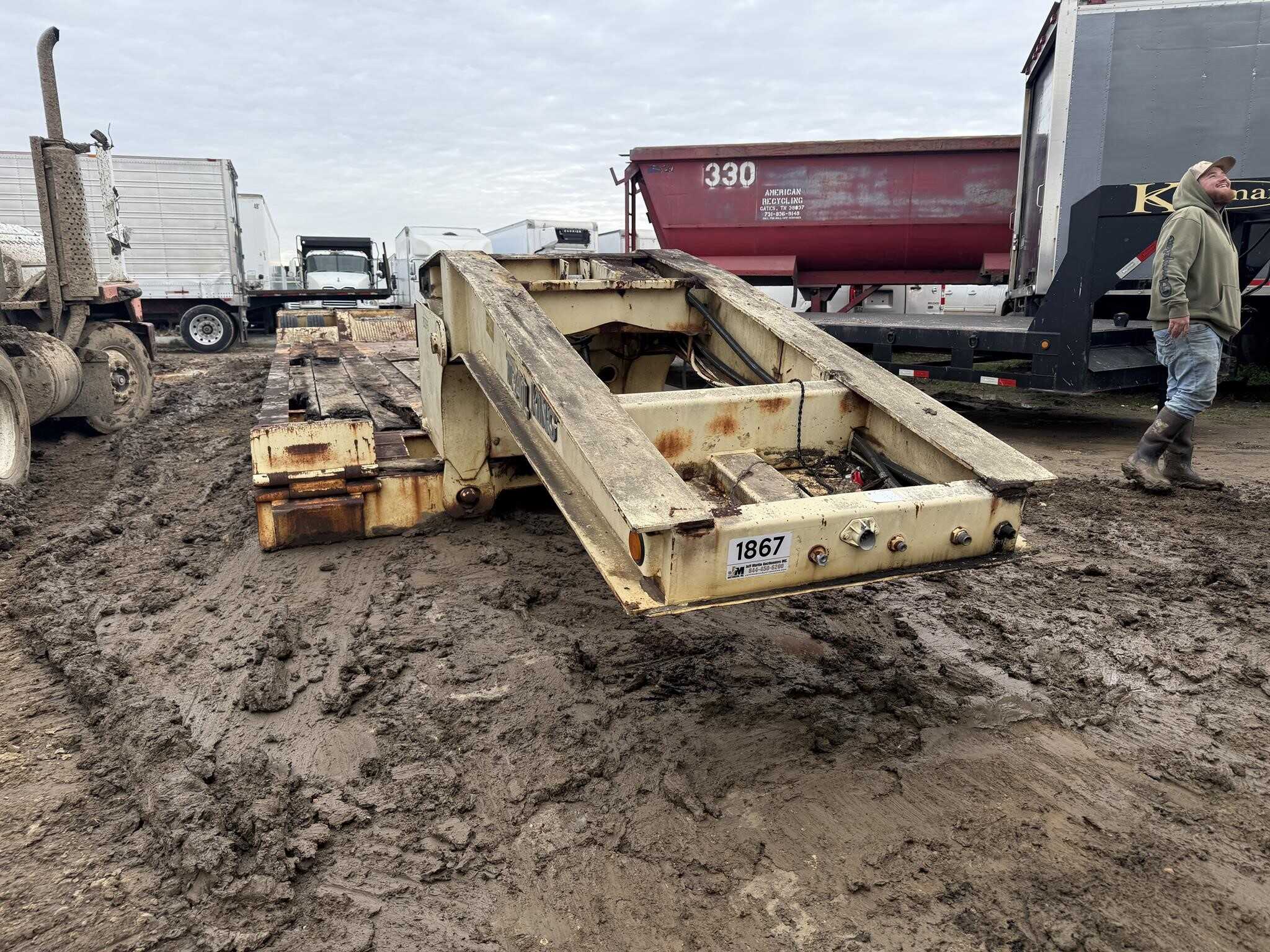 1992 Trail King tk80hdg-483