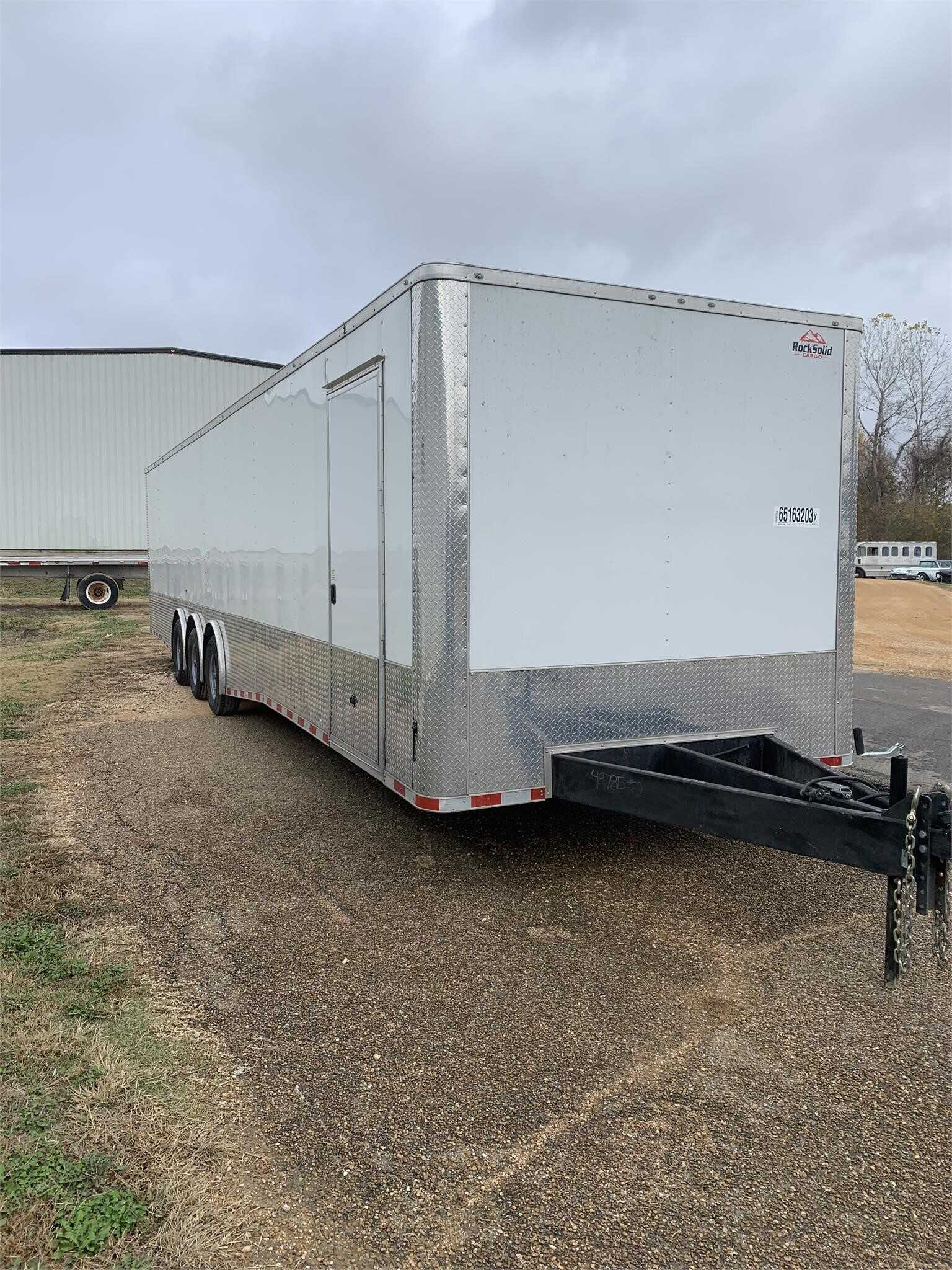 2023 Rock Solid Cargo 36 ft car trailer