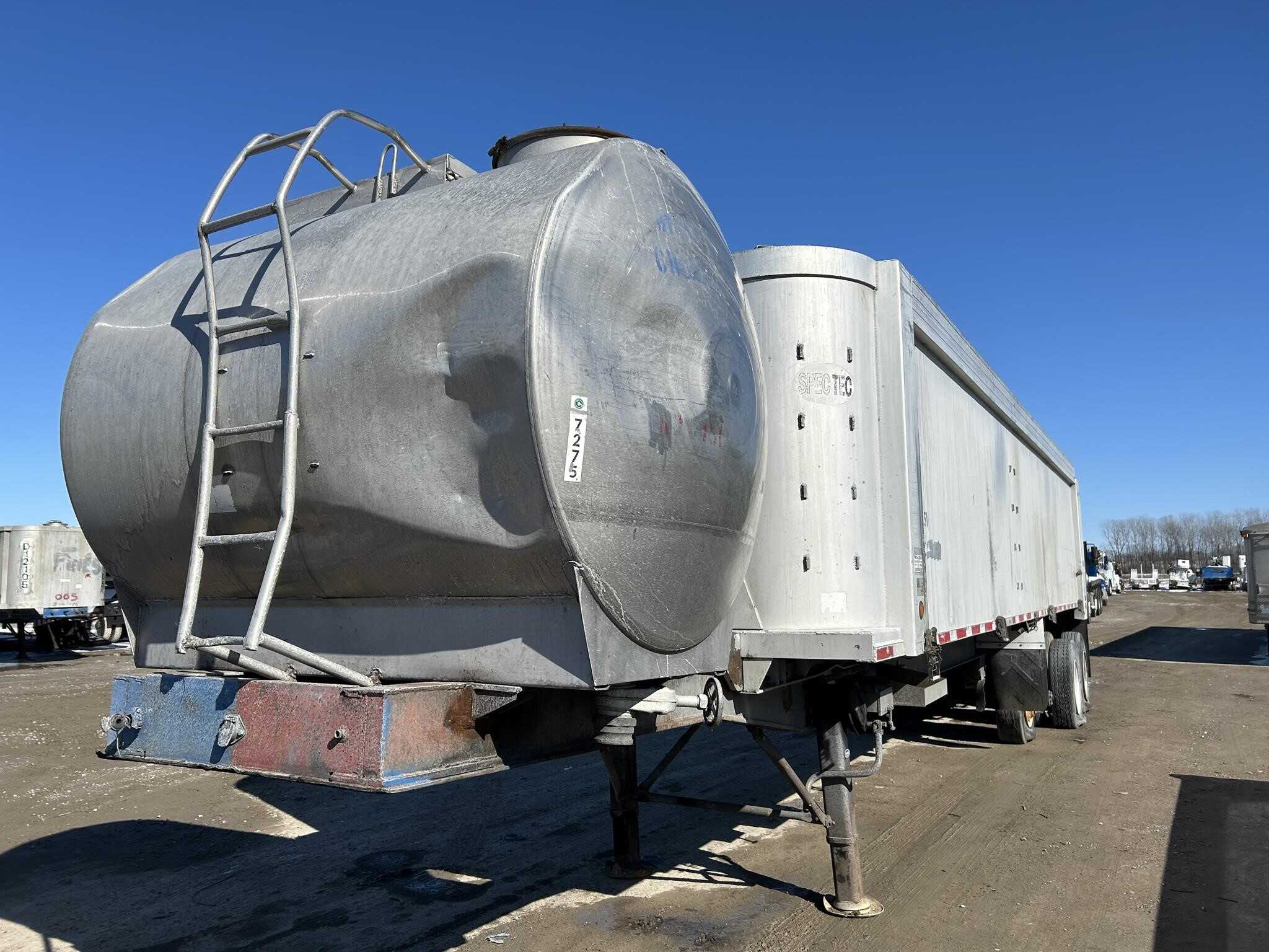2006 Spectec 33 ft opentop with 1000 gallon tank