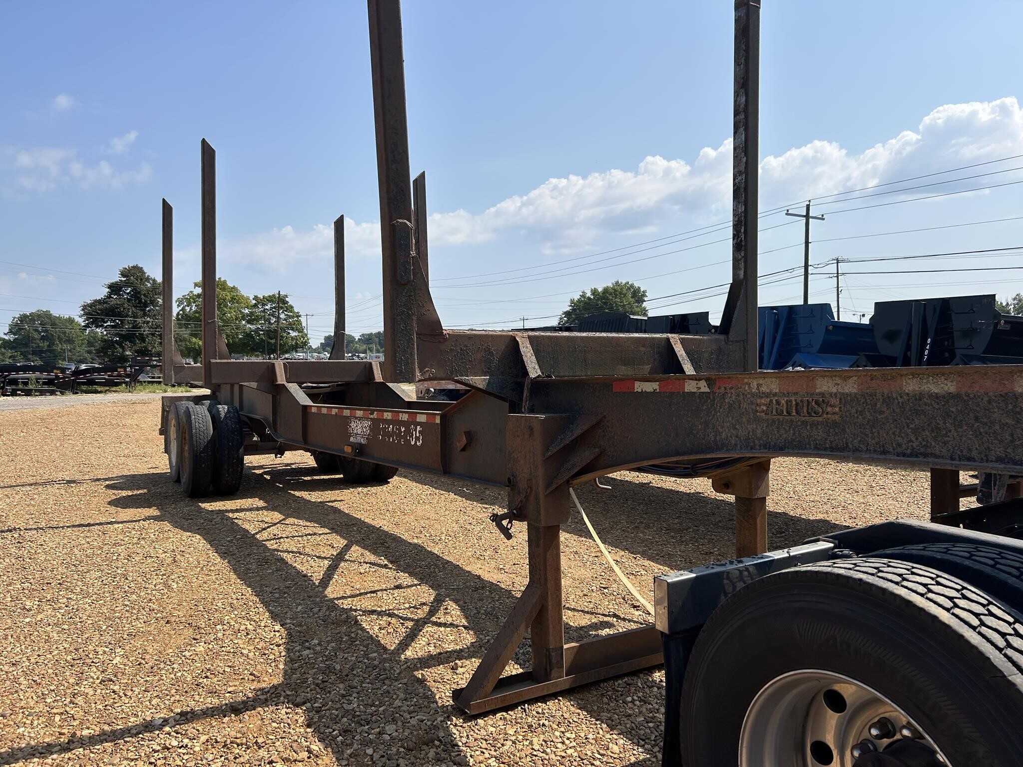 2004 Pitts 40 foot log trailer