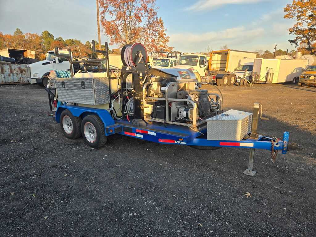 2021 Rice pressure washer trailer
