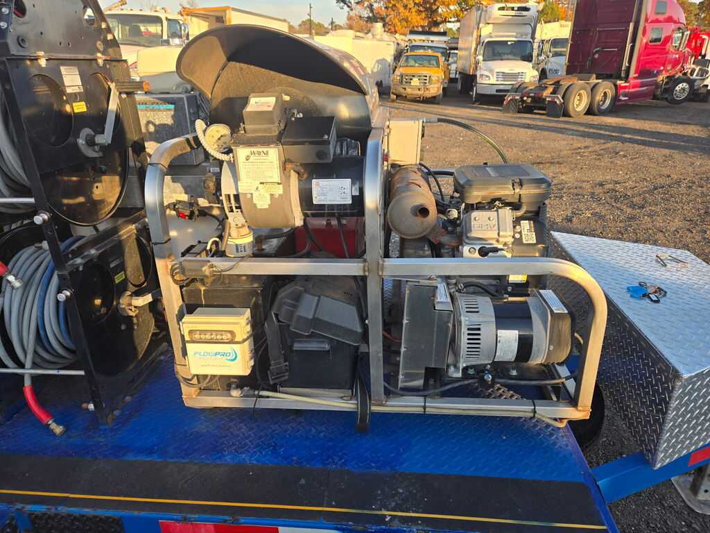 2021 Rice pressure washer trailer