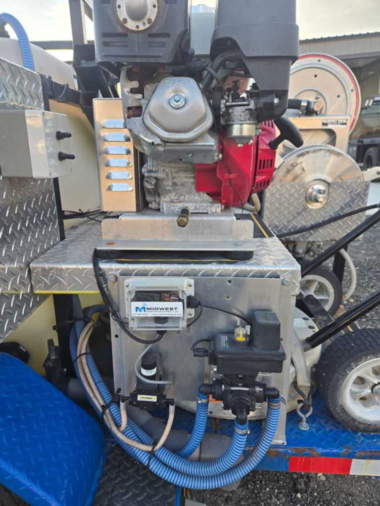 2021 Rice pressure washer trailer