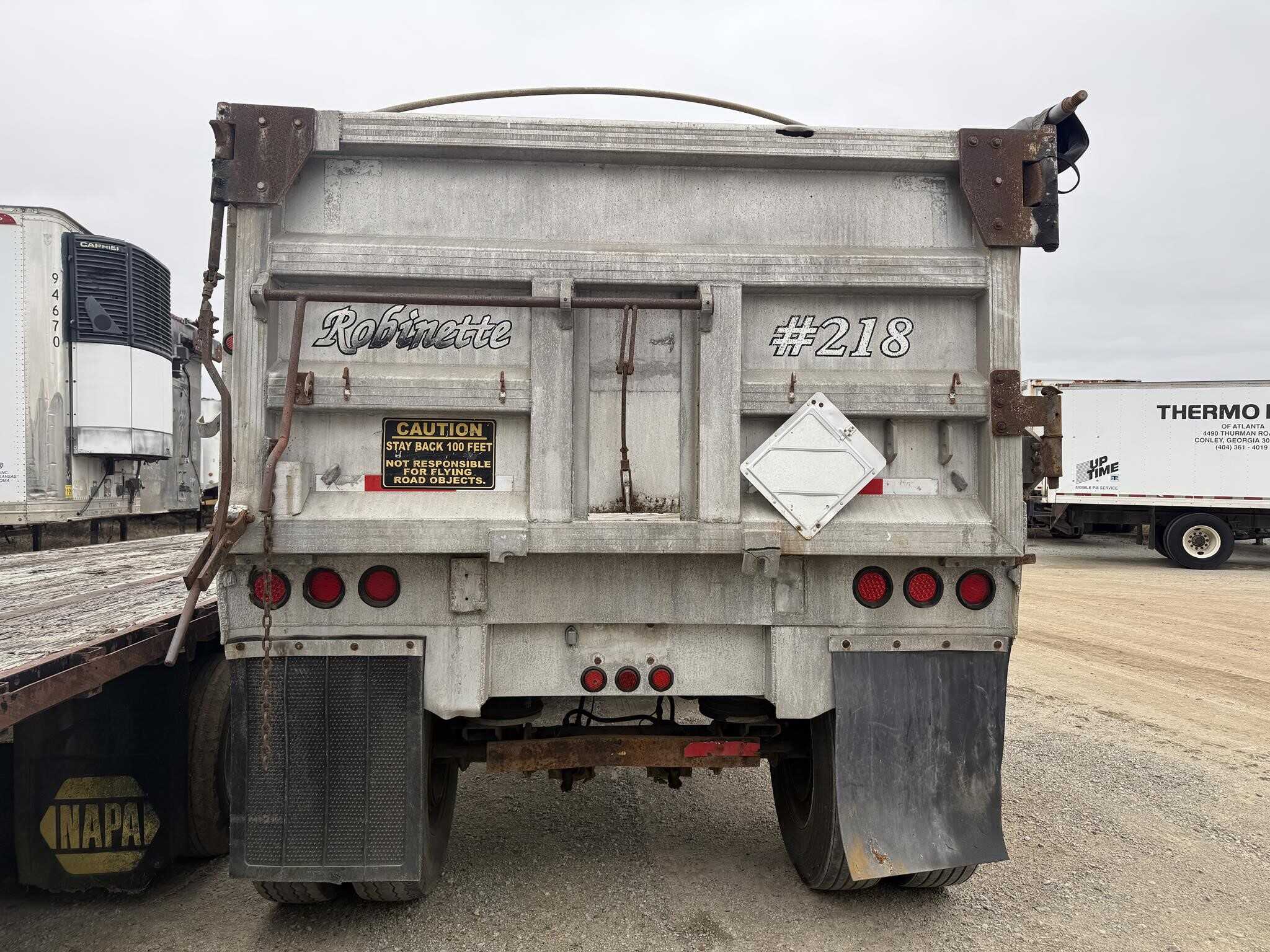 2002 Travis 40 ft dump