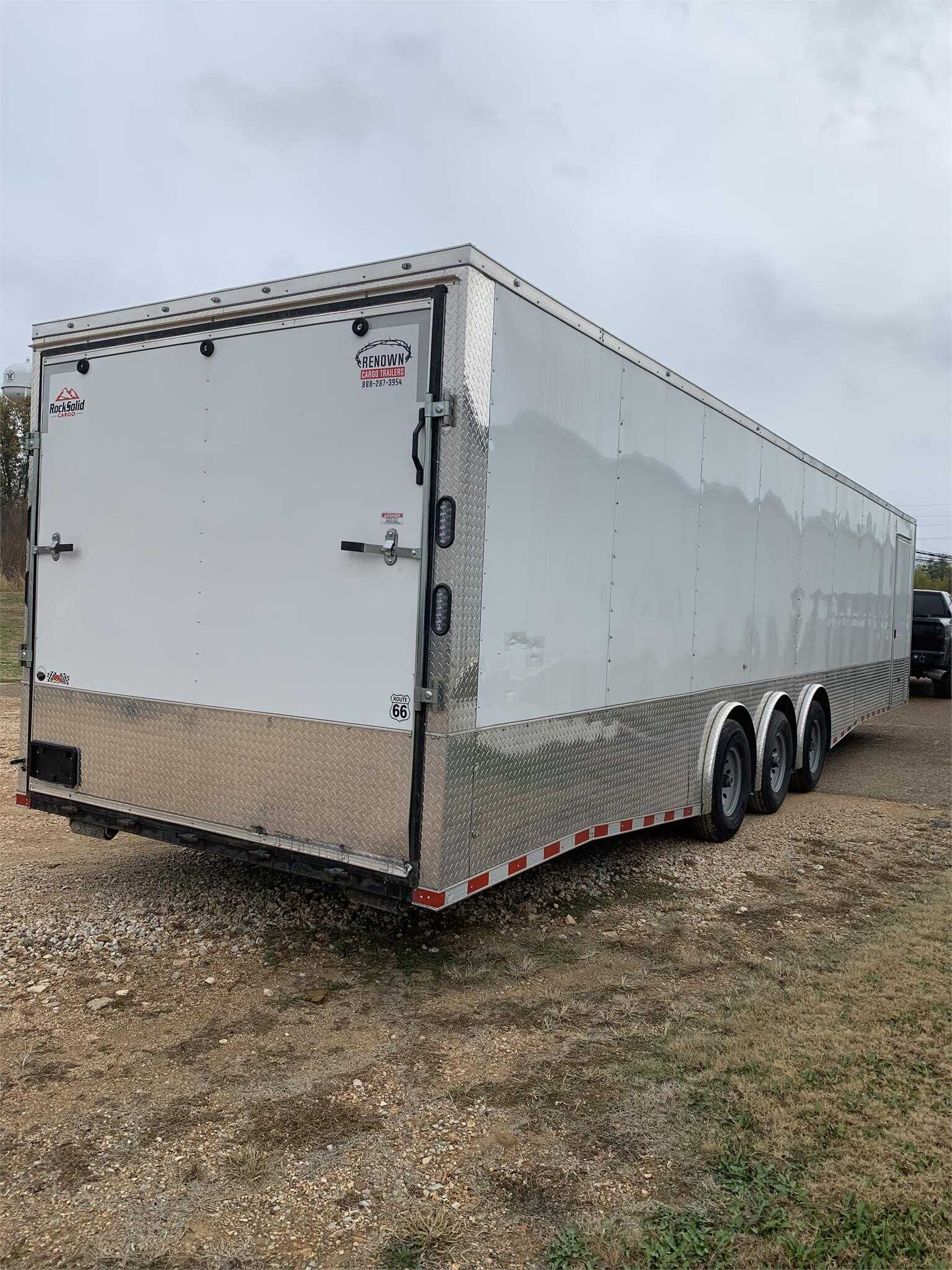 2023 Rock Solid Cargo 36 ft car trailer