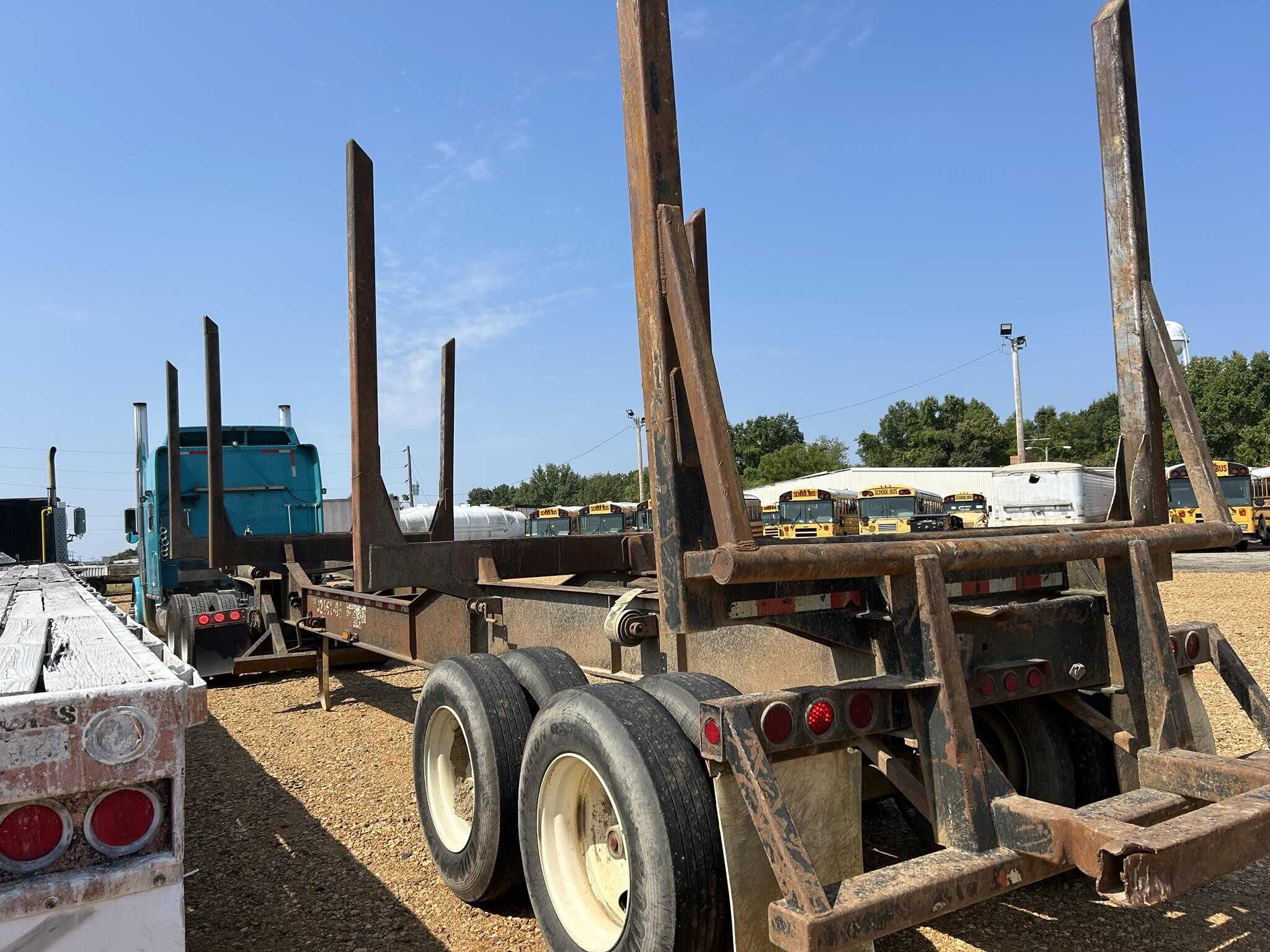 2004 Pitts 40 foot log trailer