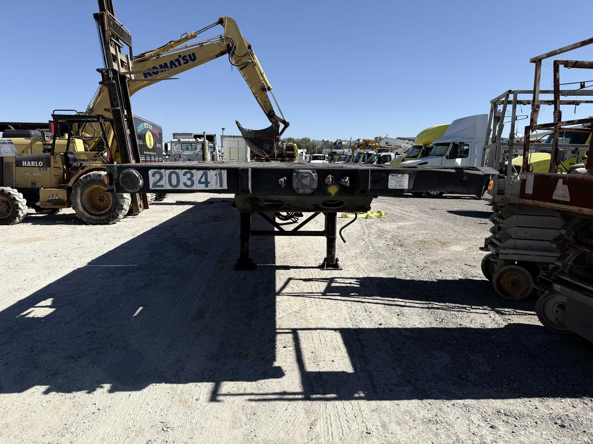2007 Manac 48 ft flat bed