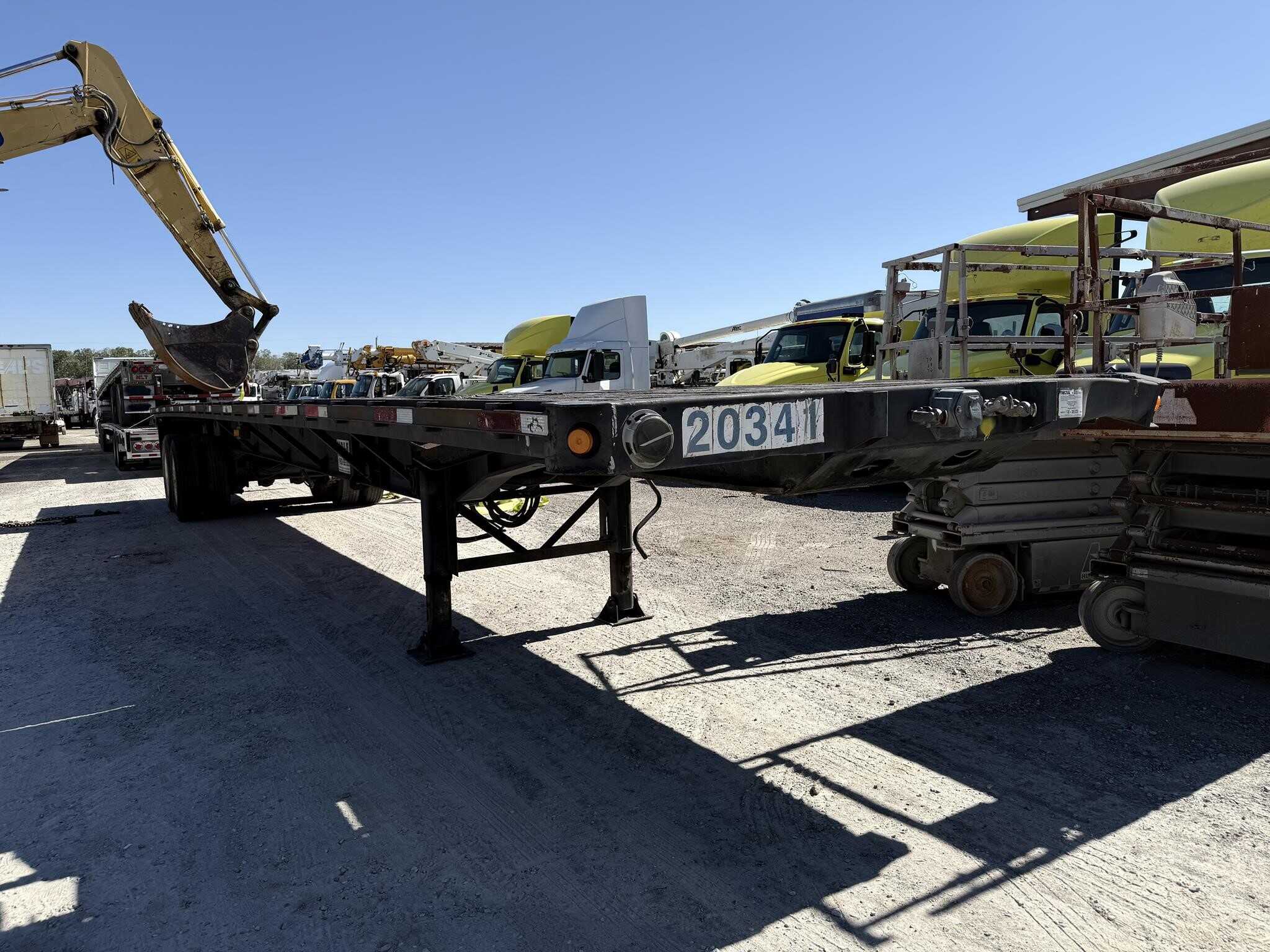 2007 Manac 48 ft flat bed