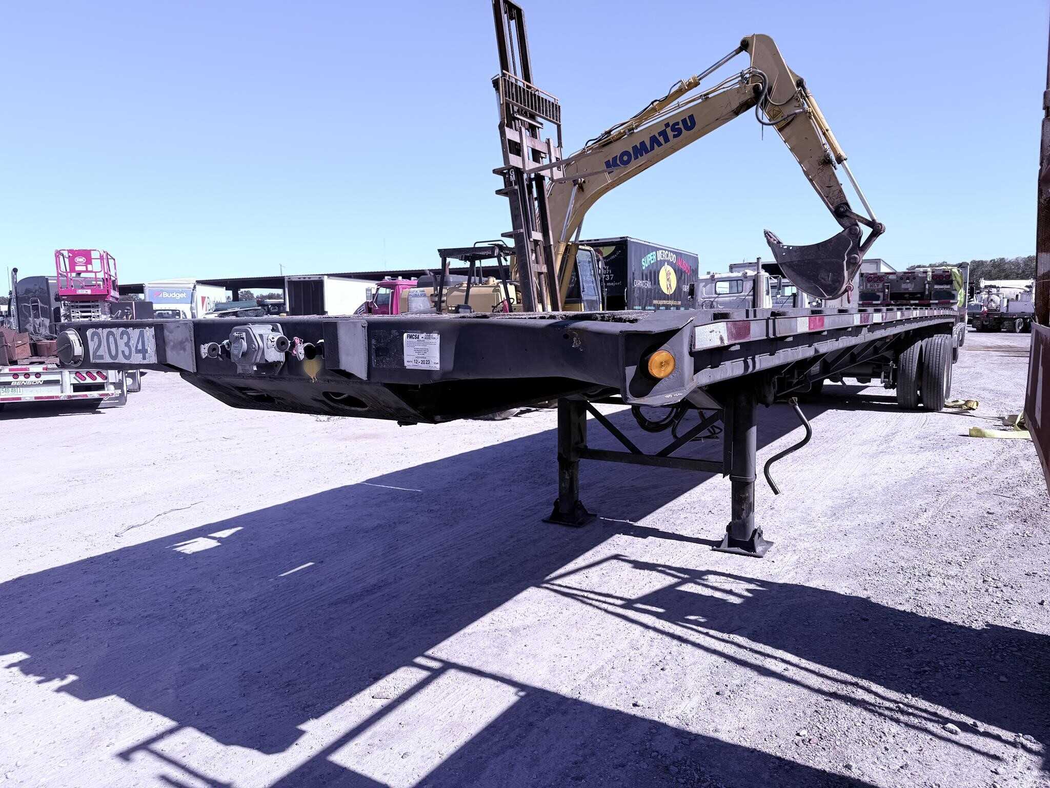 2007 Manac 48 ft flat bed