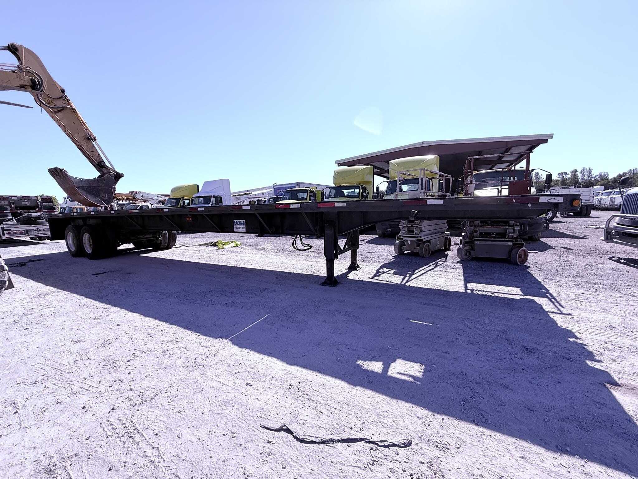 2007 Manac 48 ft flat bed