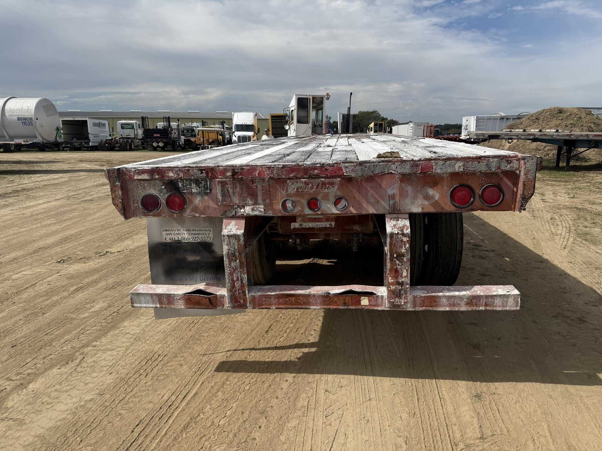 1995 Great Dane 48 ft flat bed