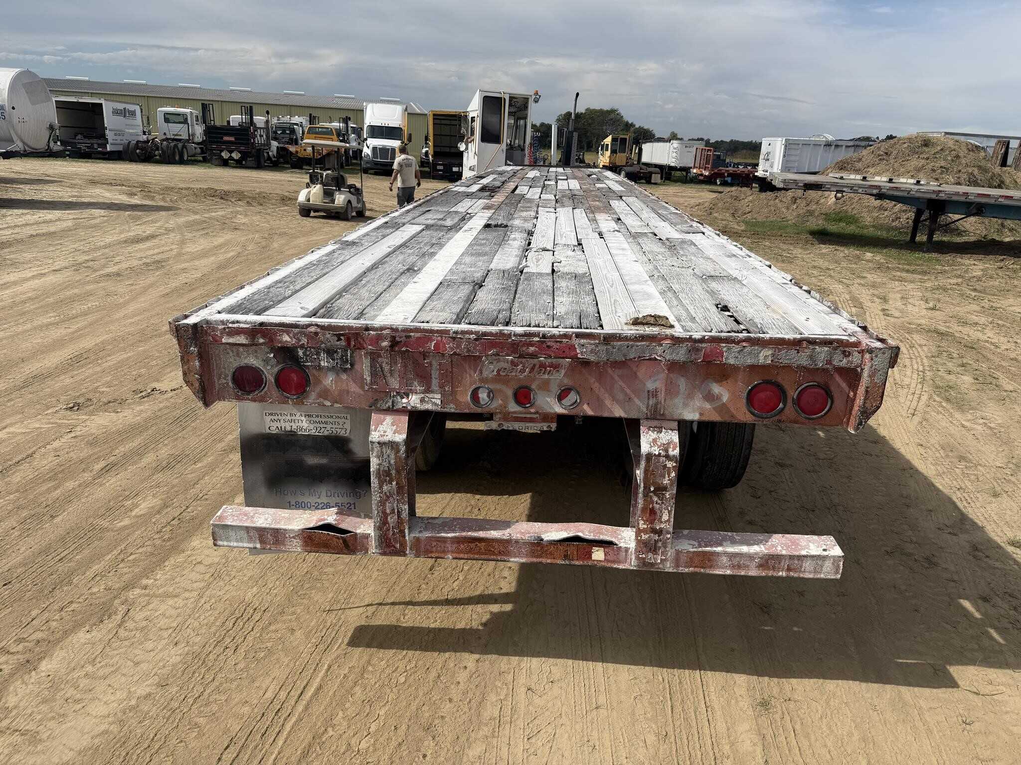 1995 Great Dane 48 ft flat bed