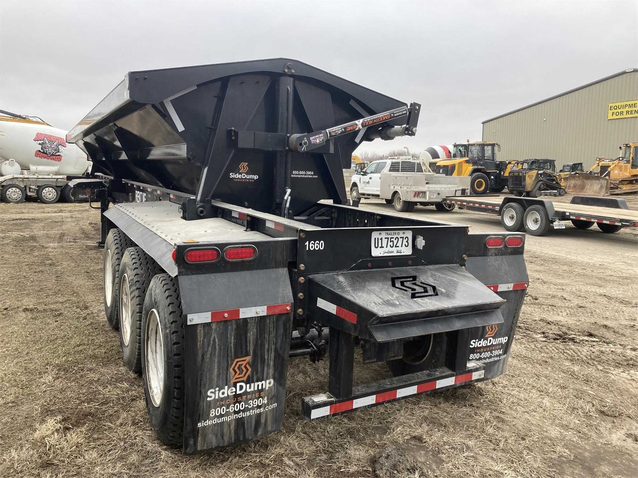 2024 Side Dump Industries 34 tri axle