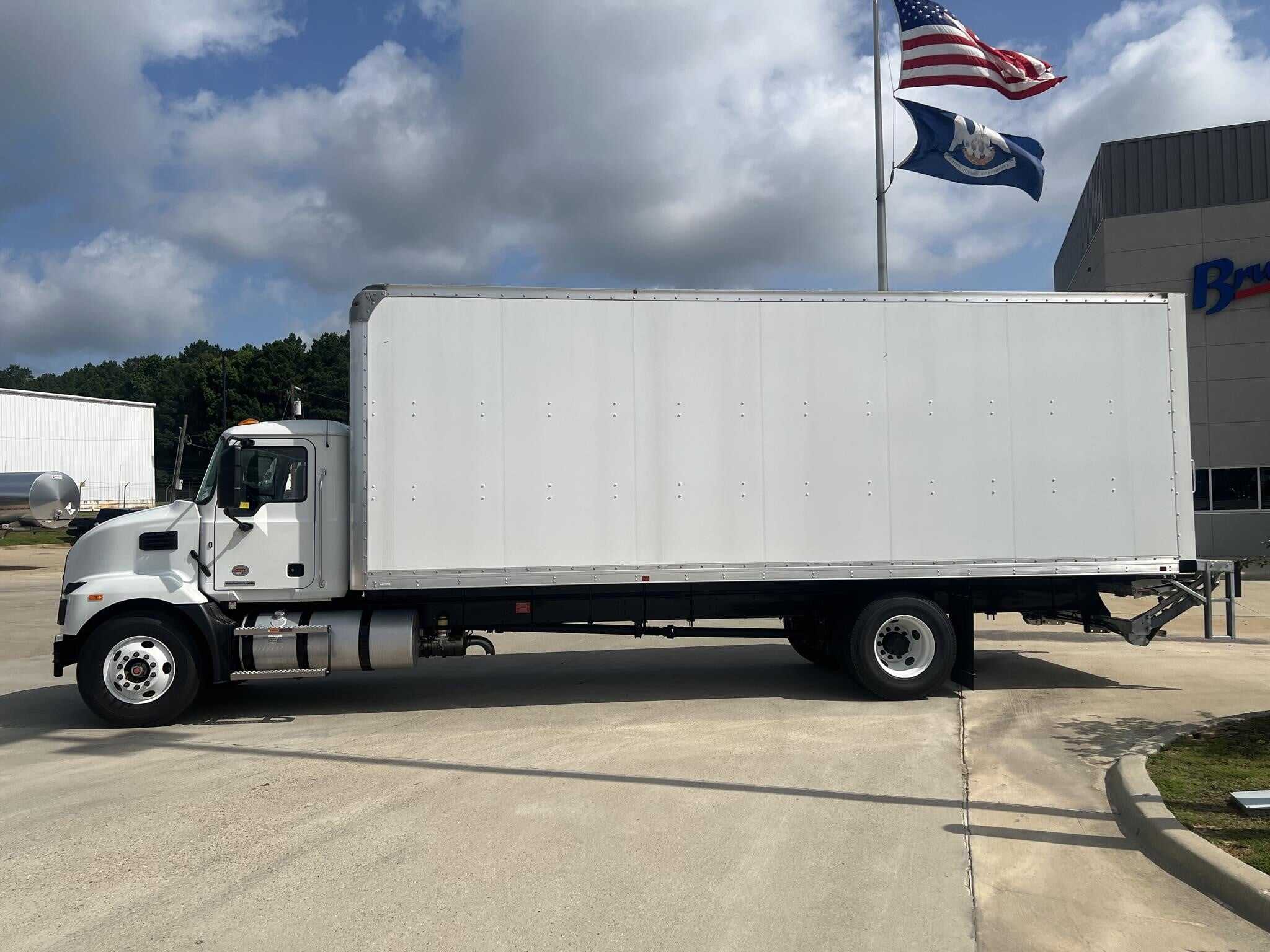 Box Truck on the Road