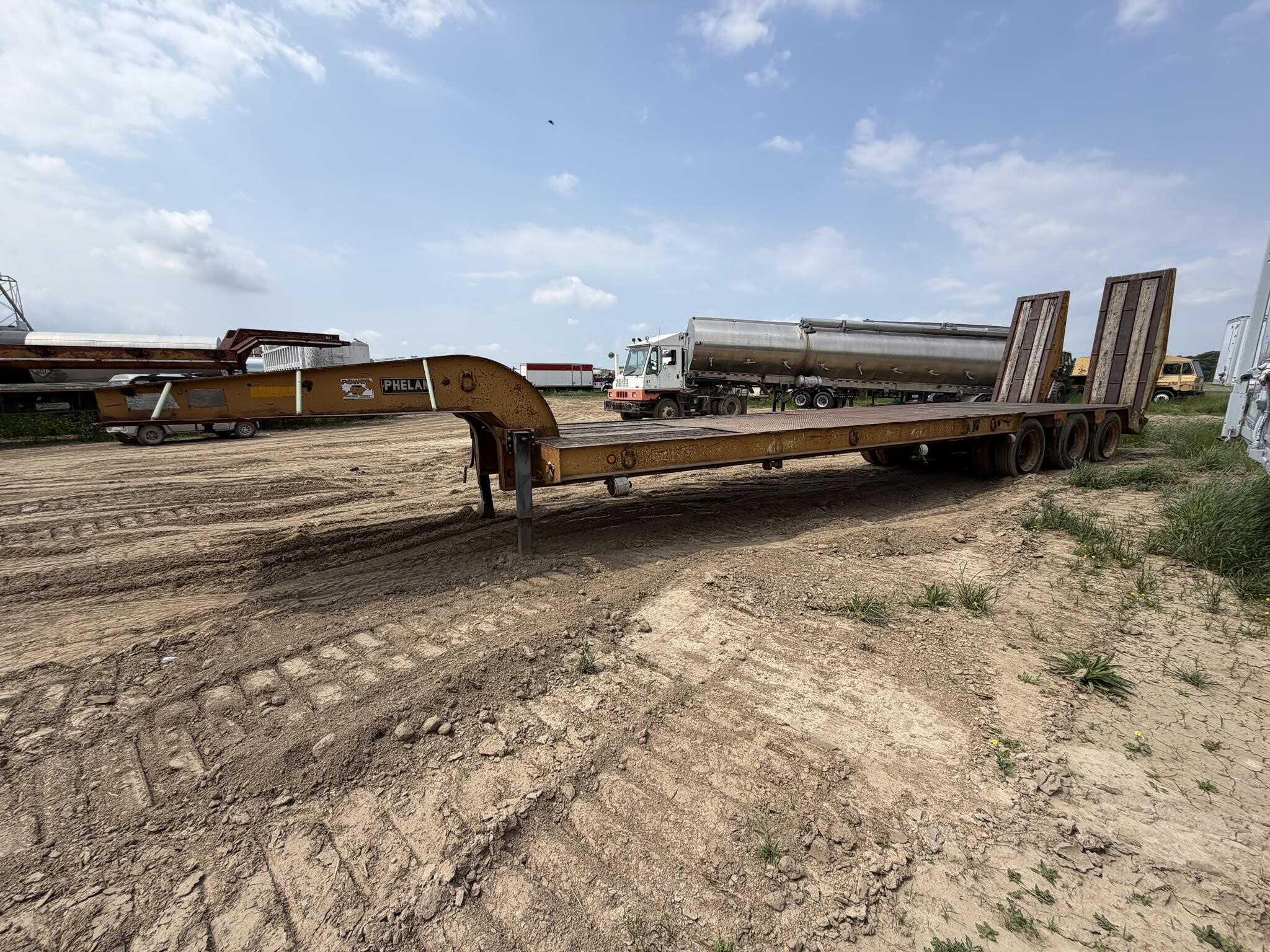 1991 Talbert 40ton lowboy