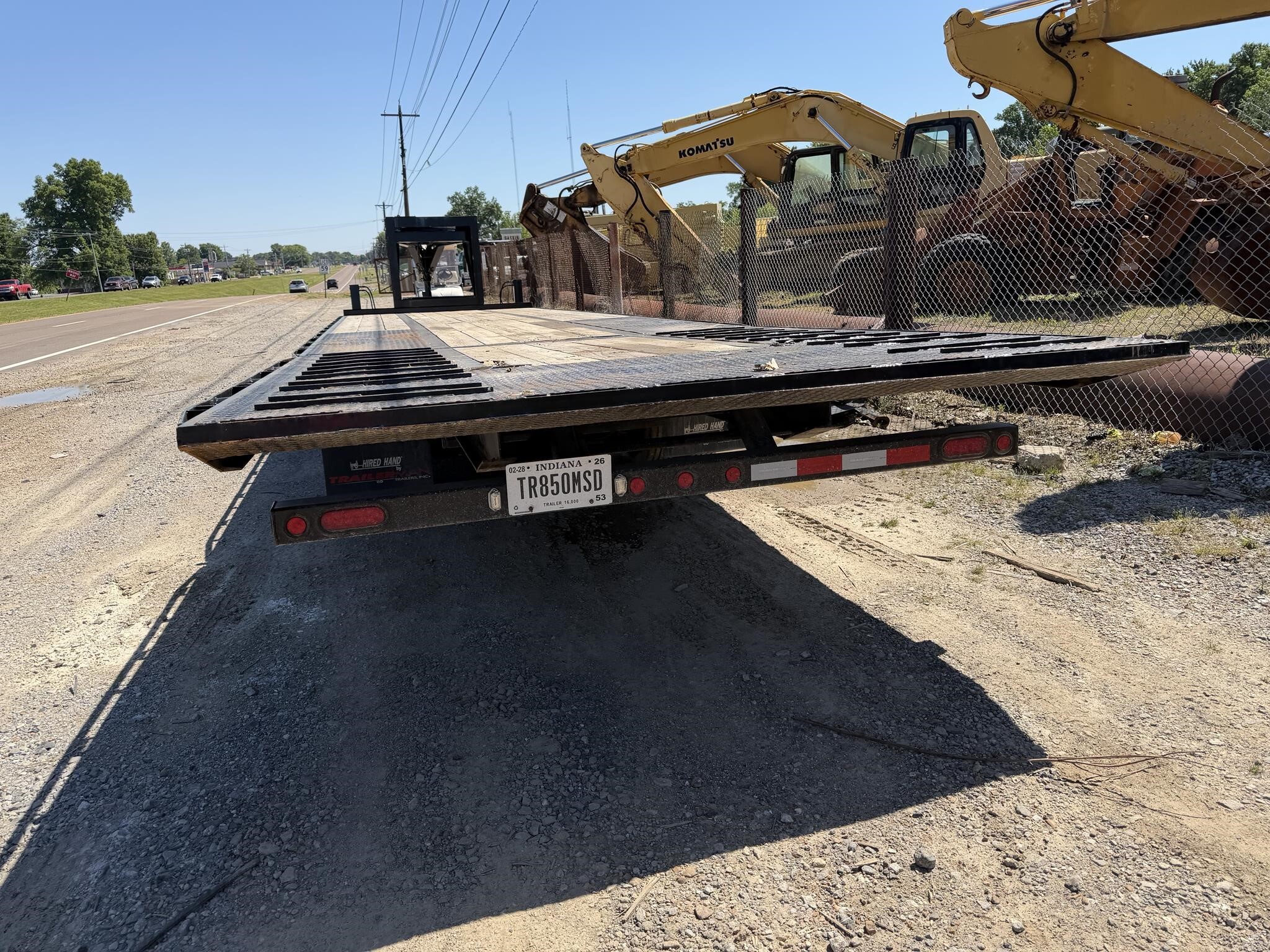 2023 Trailerman 34 ft flatbed