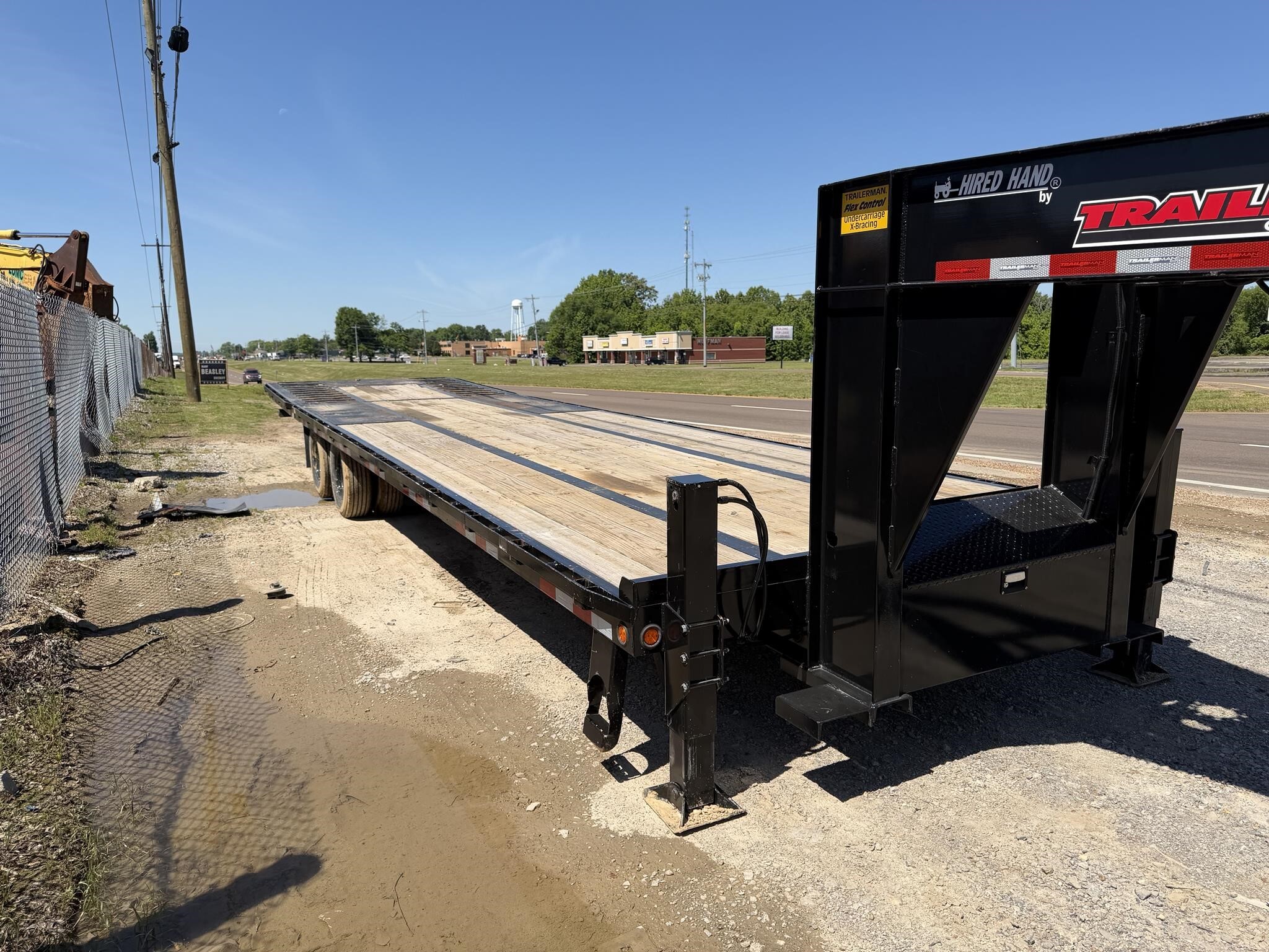 2023 Trailerman 34 ft flatbed