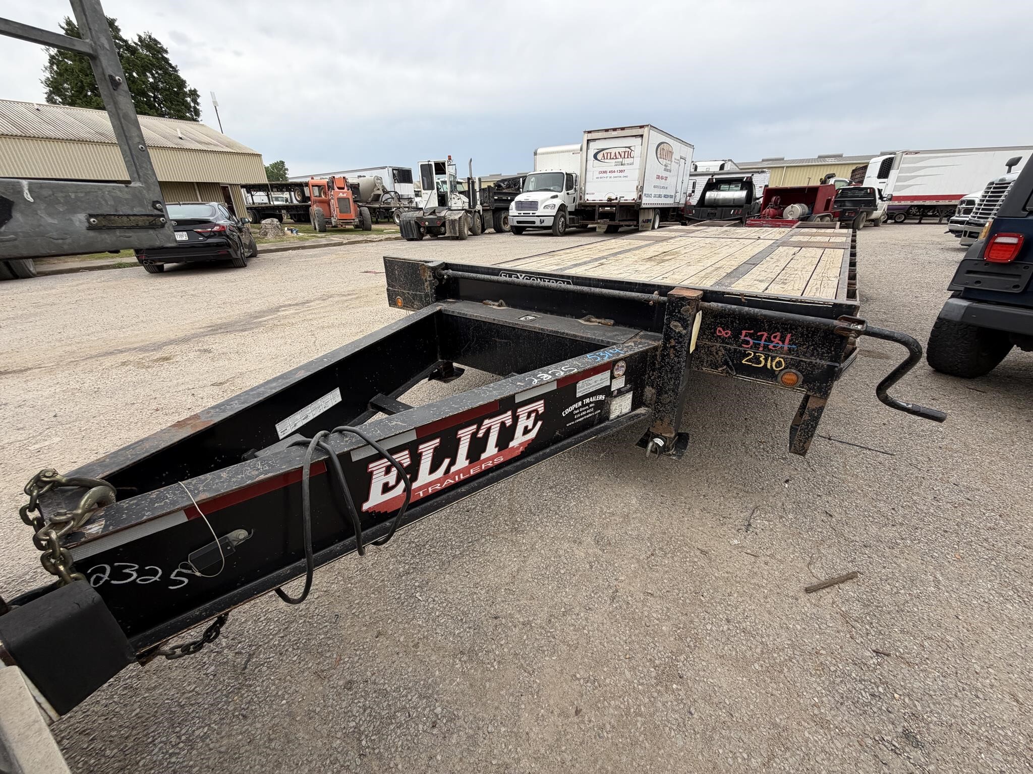 2021 Elite 10 ton equipment trailer