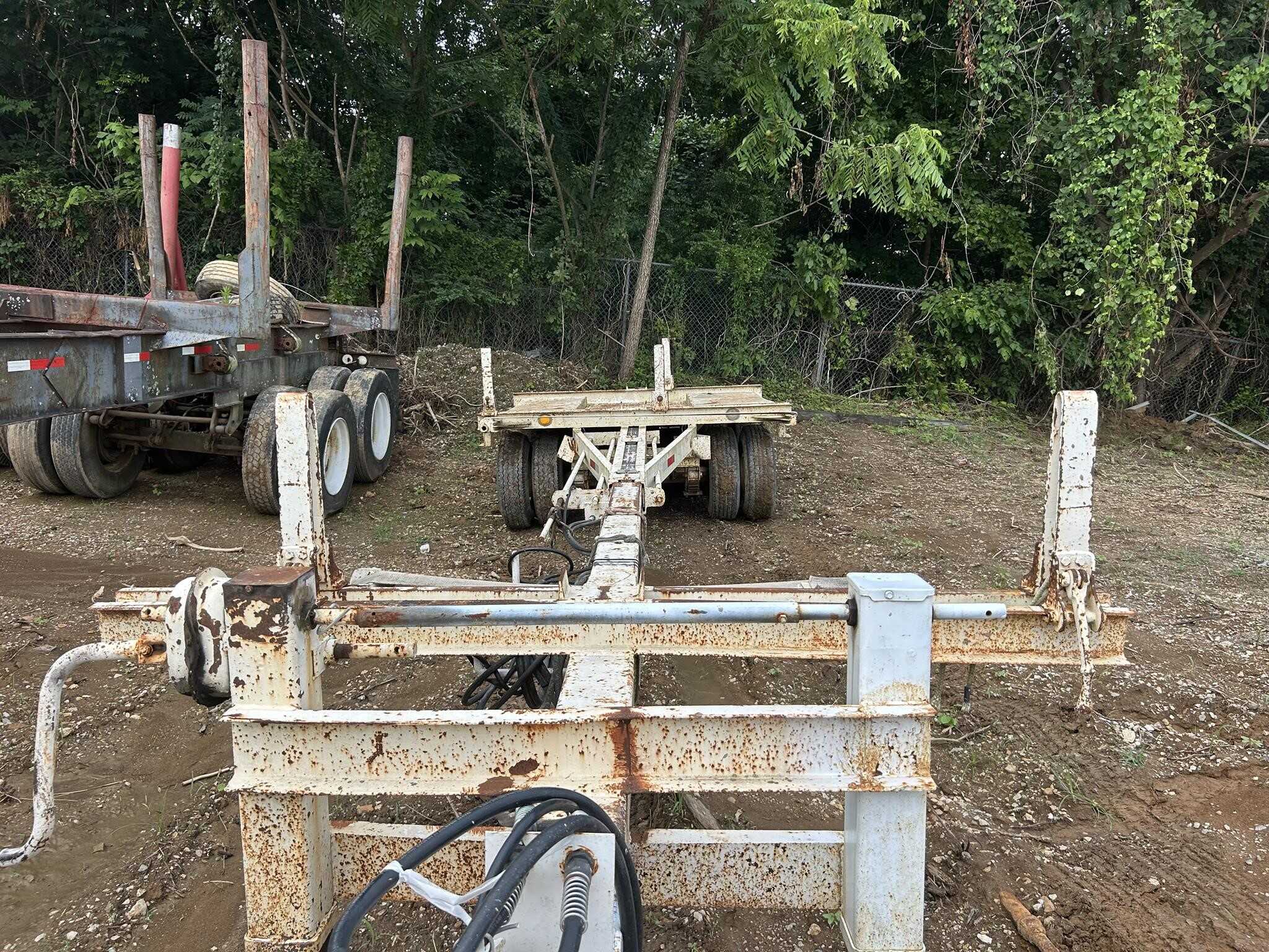 1995 Kiefer Built 40 ft pole trailer