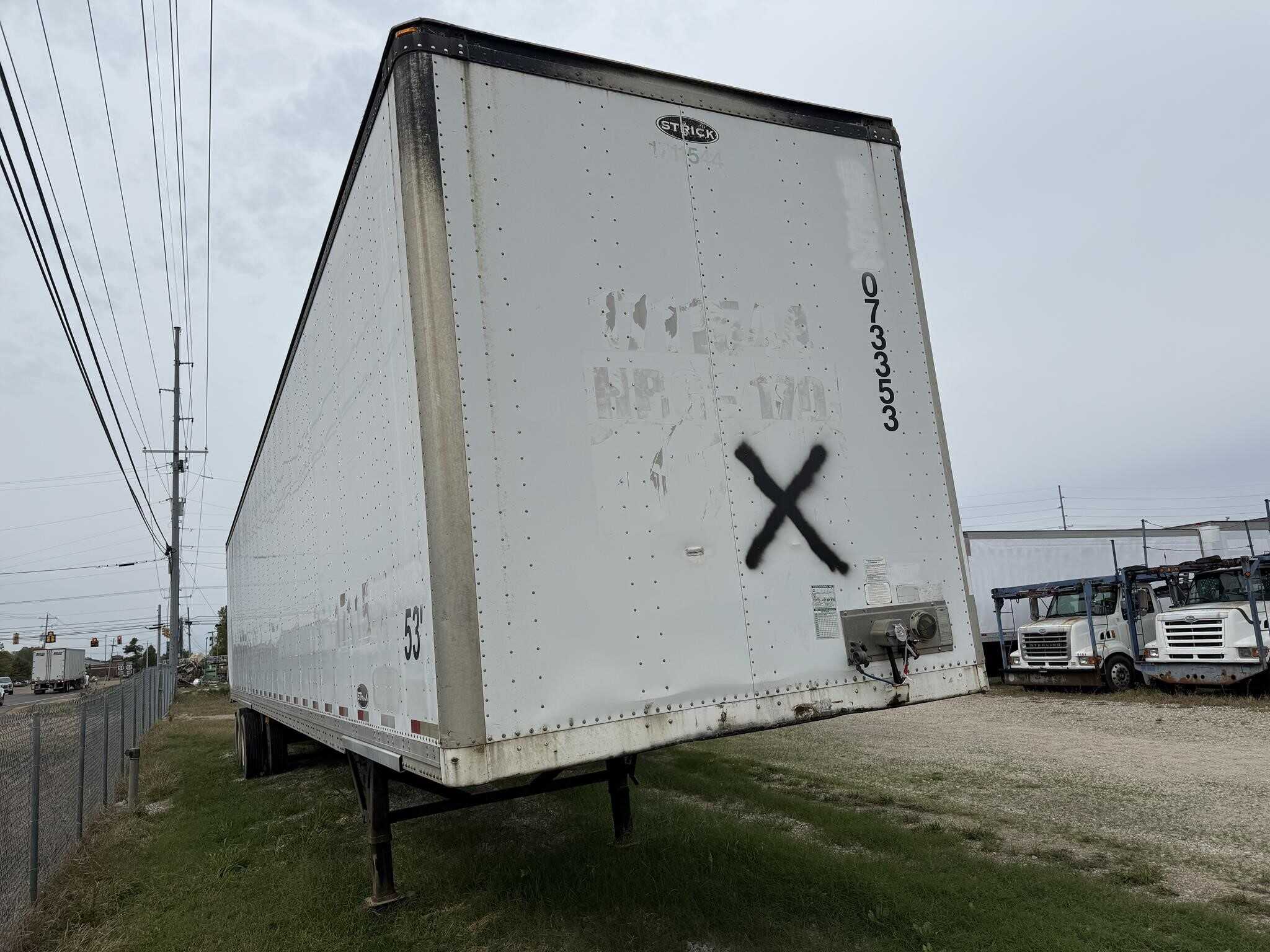 2008 Strick 53 ft dry van air-ride