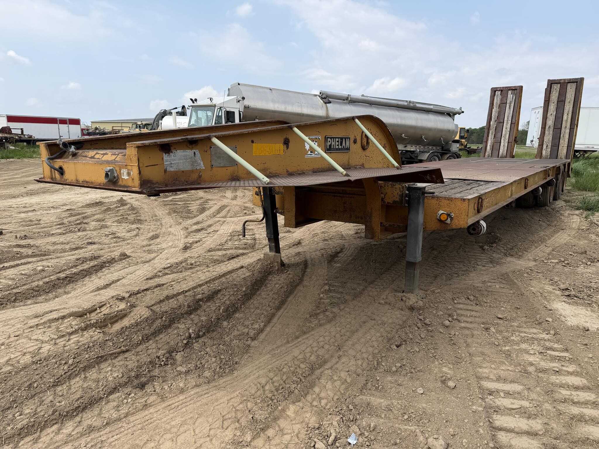 1991 Talbert 40ton lowboy