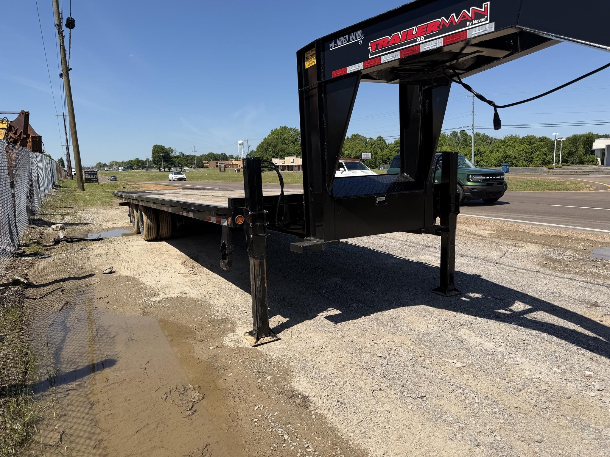 2023 Trailerman 34 ft flatbed
