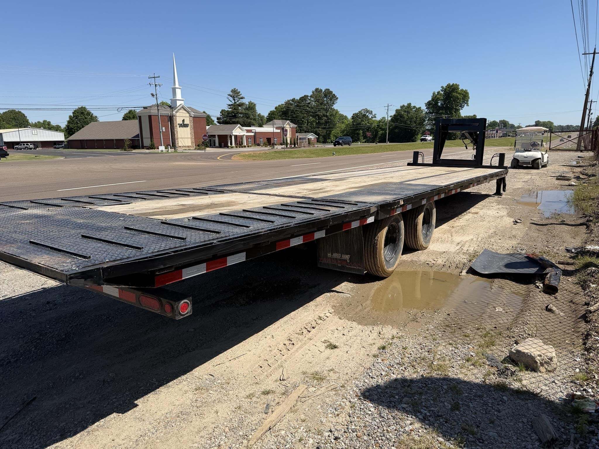 2023 Trailerman 34 ft flatbed