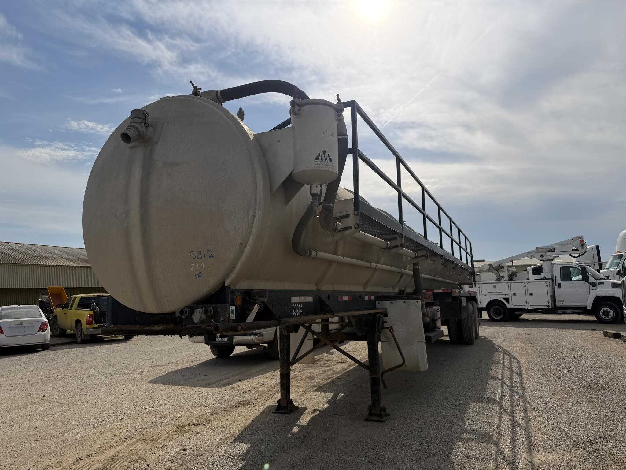 2012 Menard 6300 gallon tank