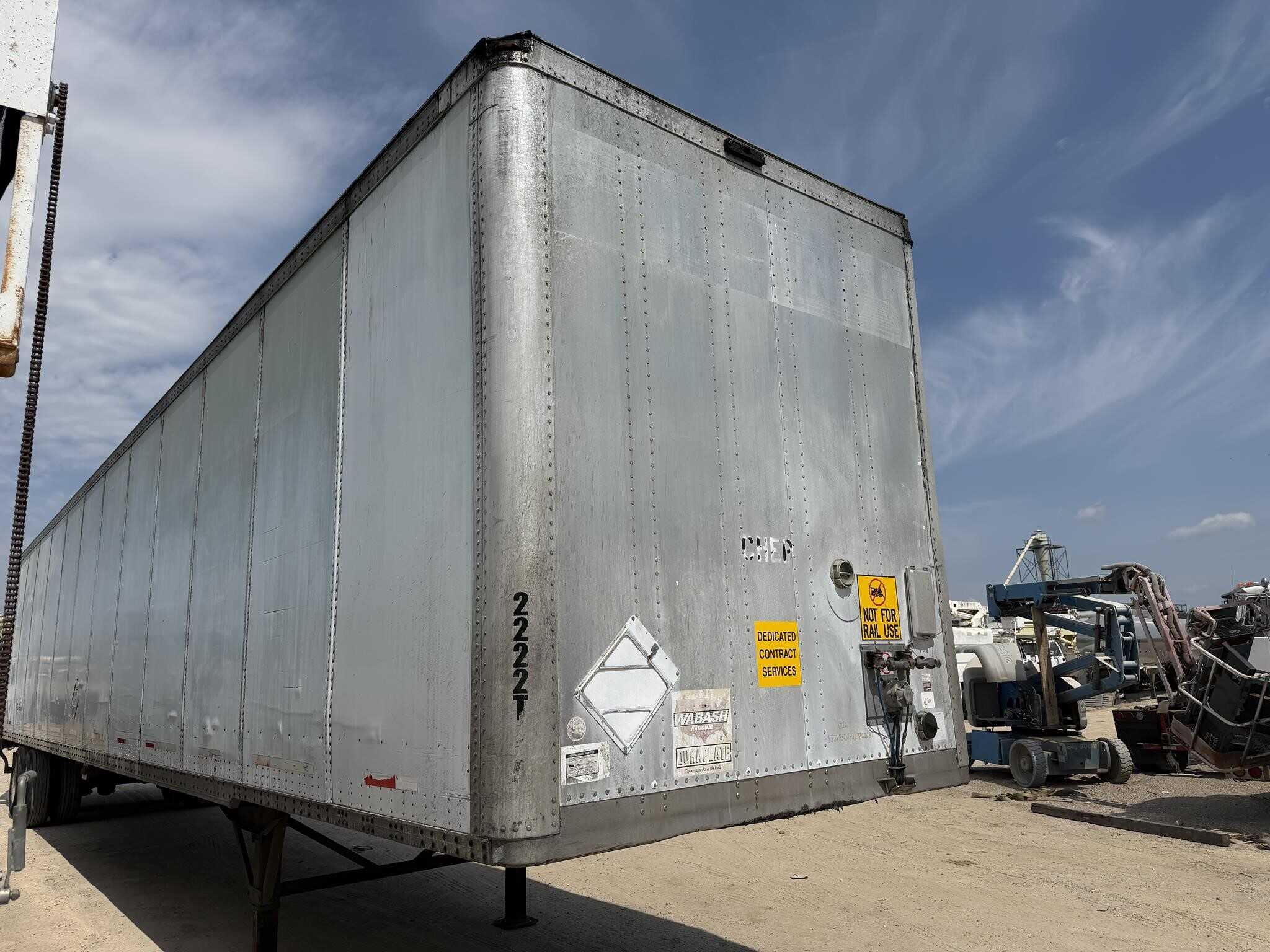 2002 Wabash 53 ft dry van