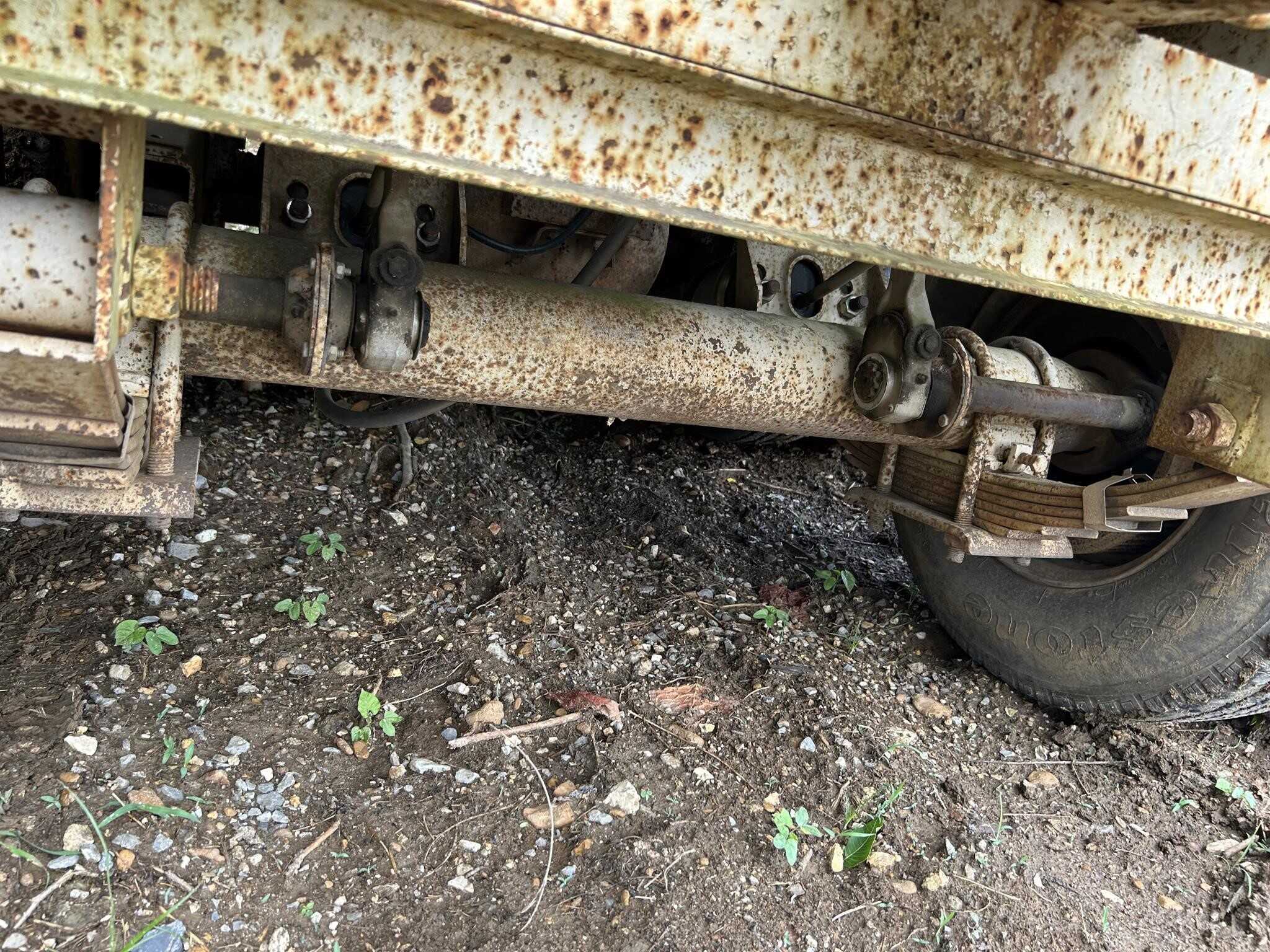 1995 Kiefer Built 40 ft pole trailer