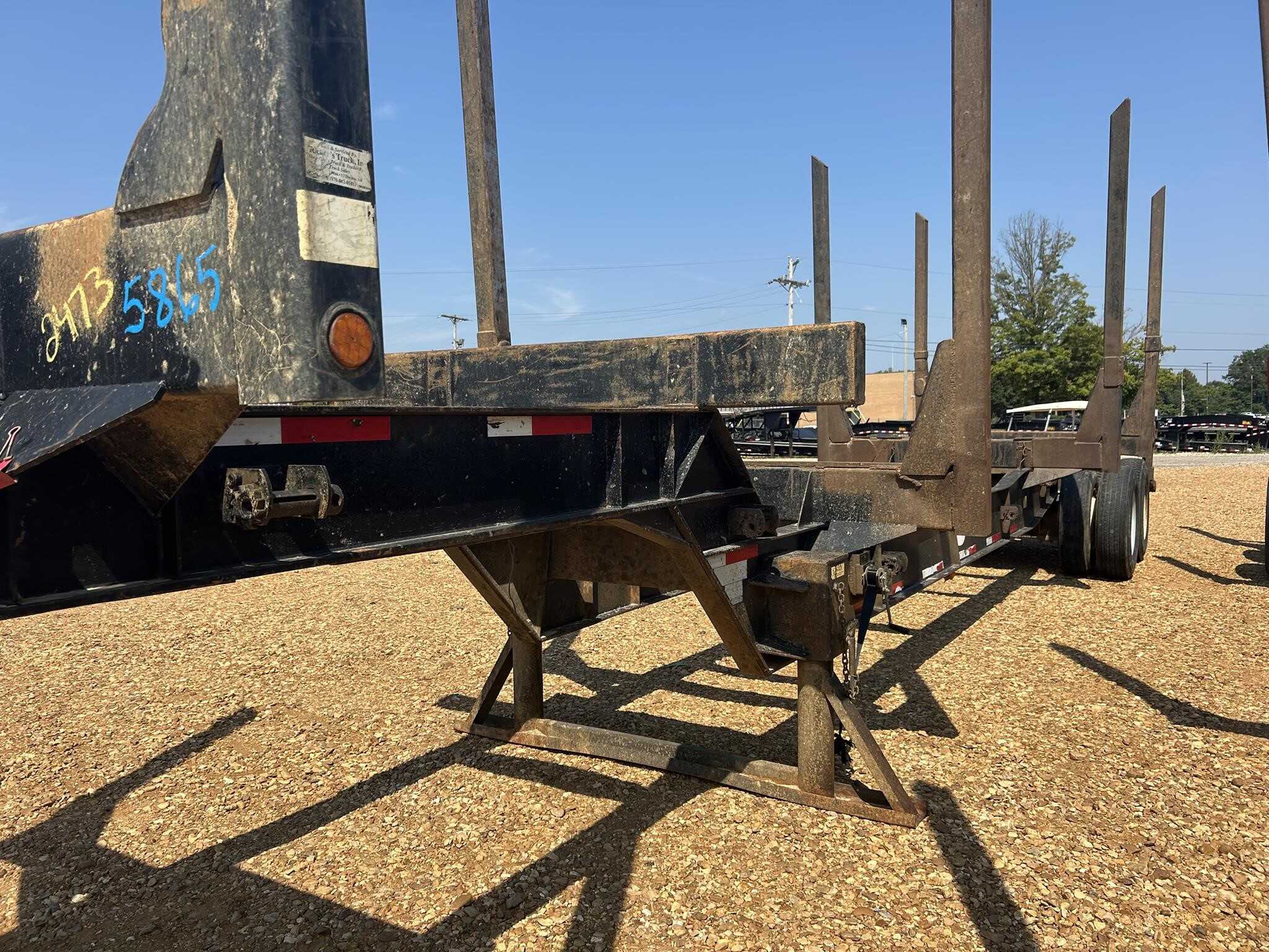 2013 Viking 42 ft log trailer