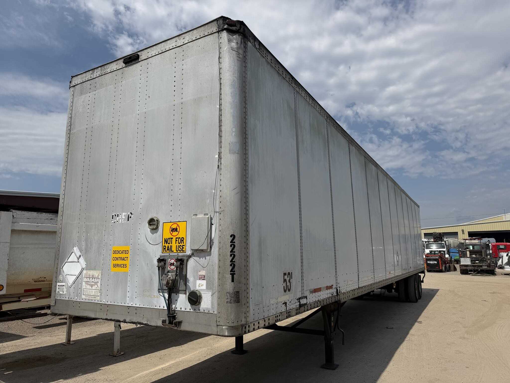 2002 Wabash 53 ft dry van