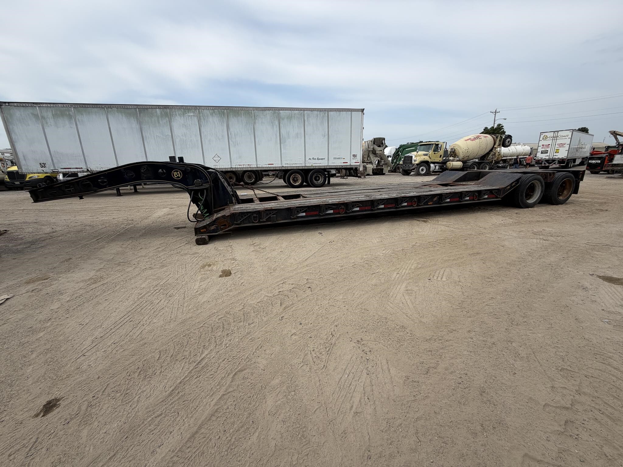1989 Liddell 35 ton detach lowboy