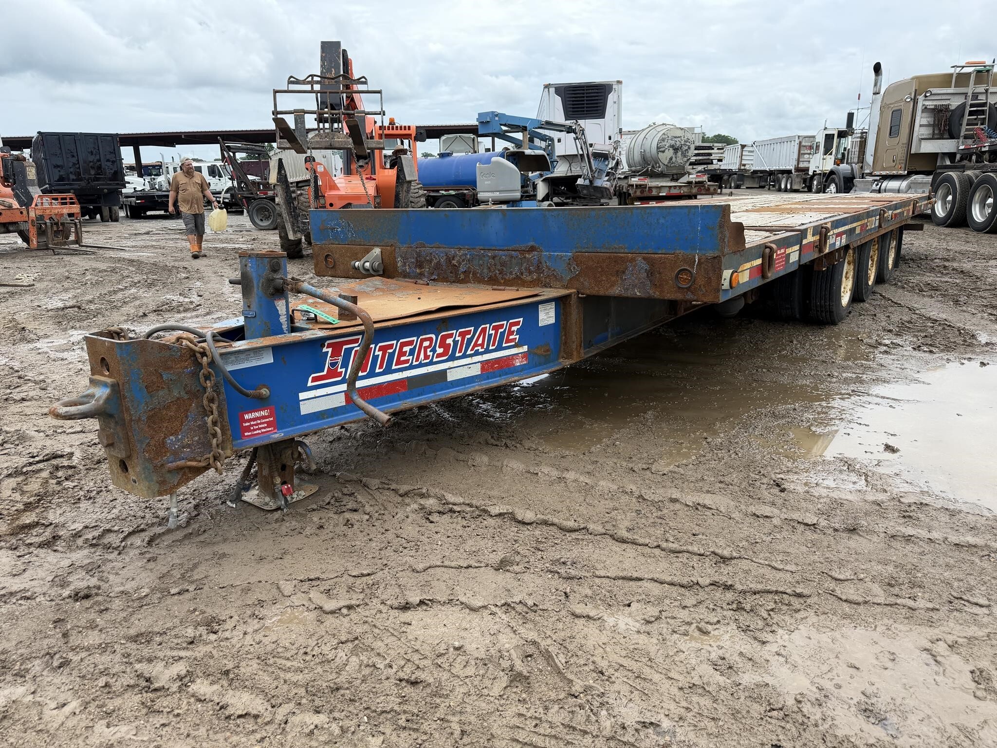 2018 Interstate 30 ton tilt pintle