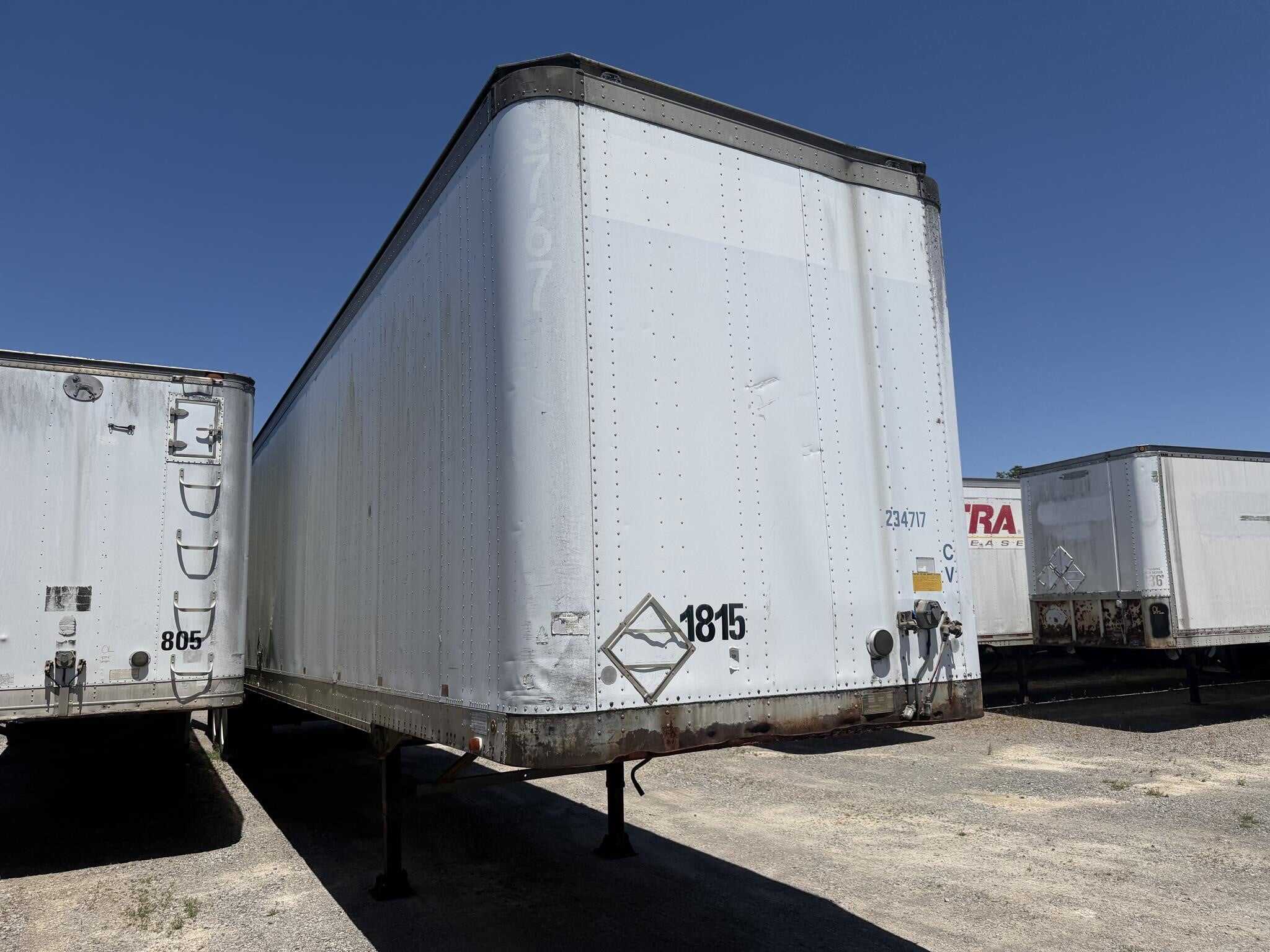 1985 Lufkin 48 ft dry van
