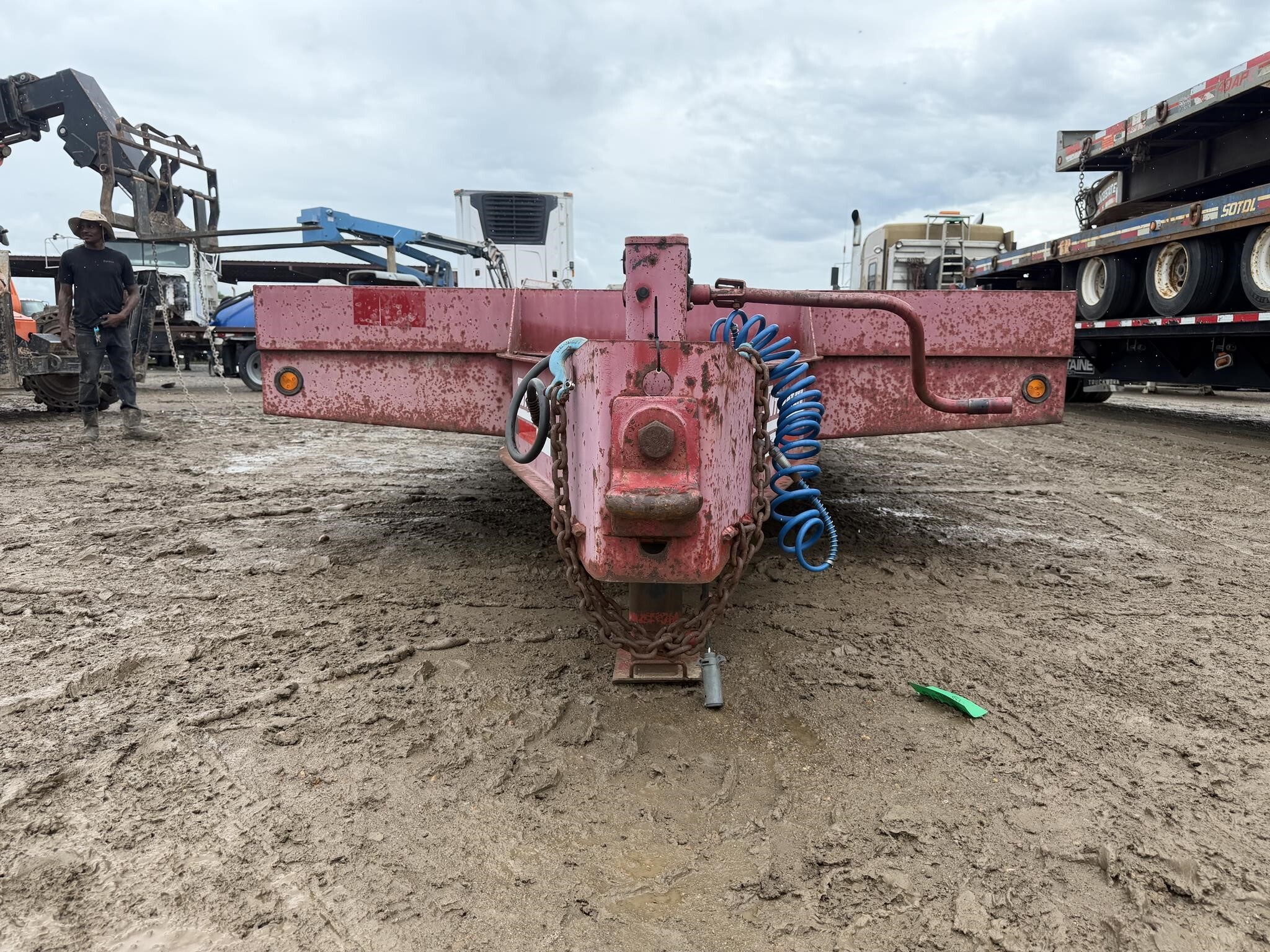2008 Interstate 12 ton pintle trailer