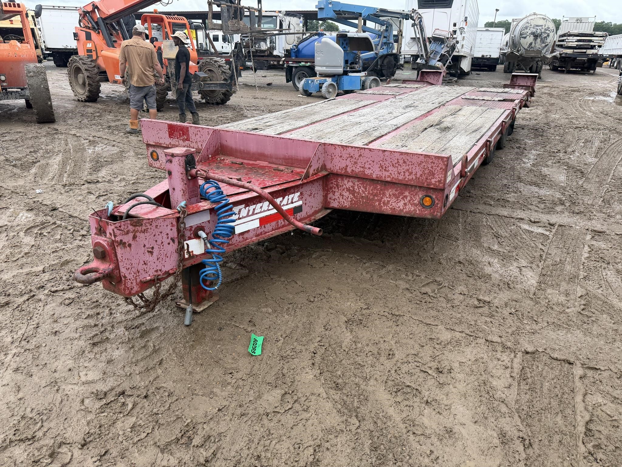 2008 Interstate 12 ton pintle trailer