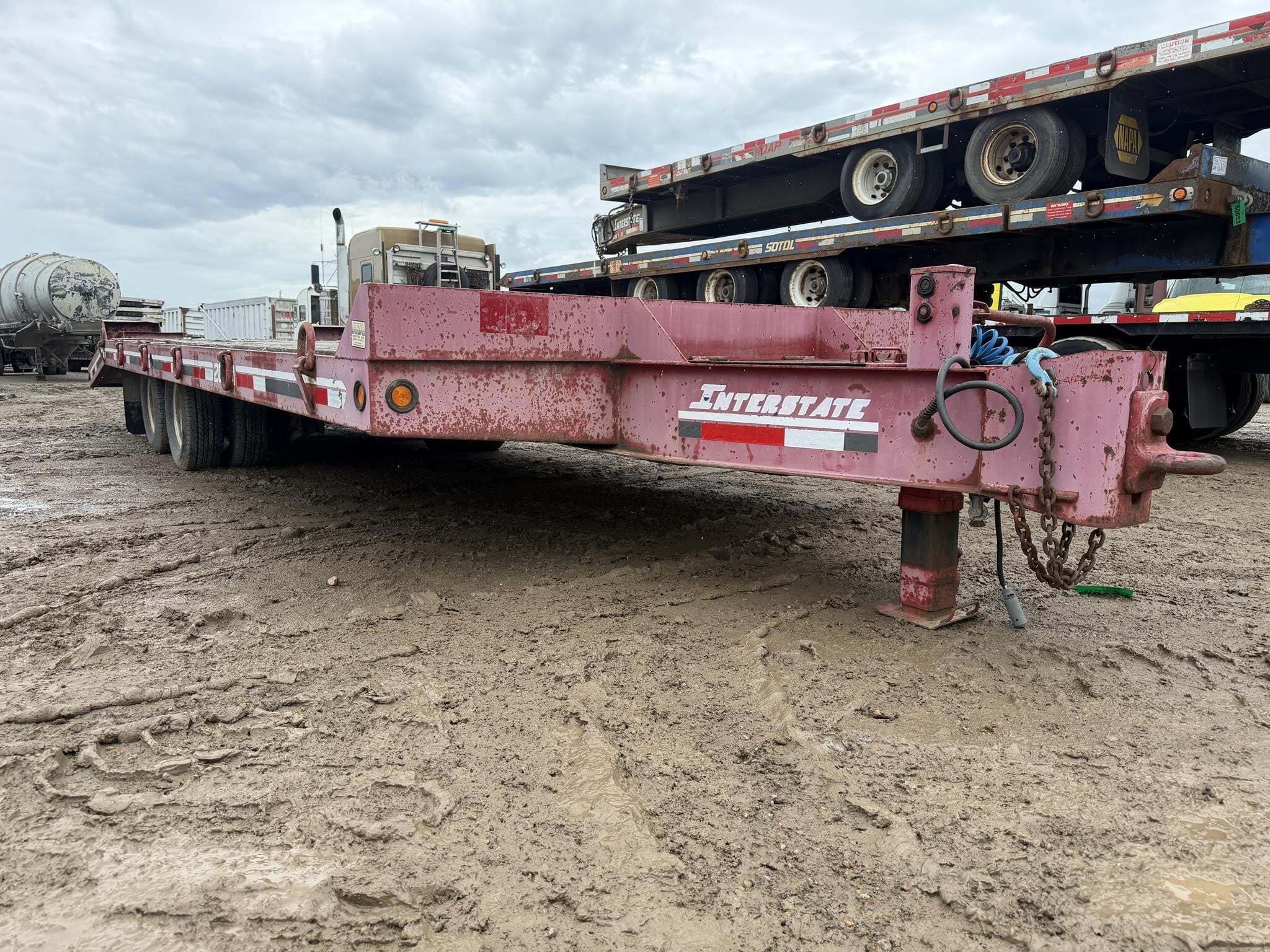 2008 Interstate 12 ton pintle trailer